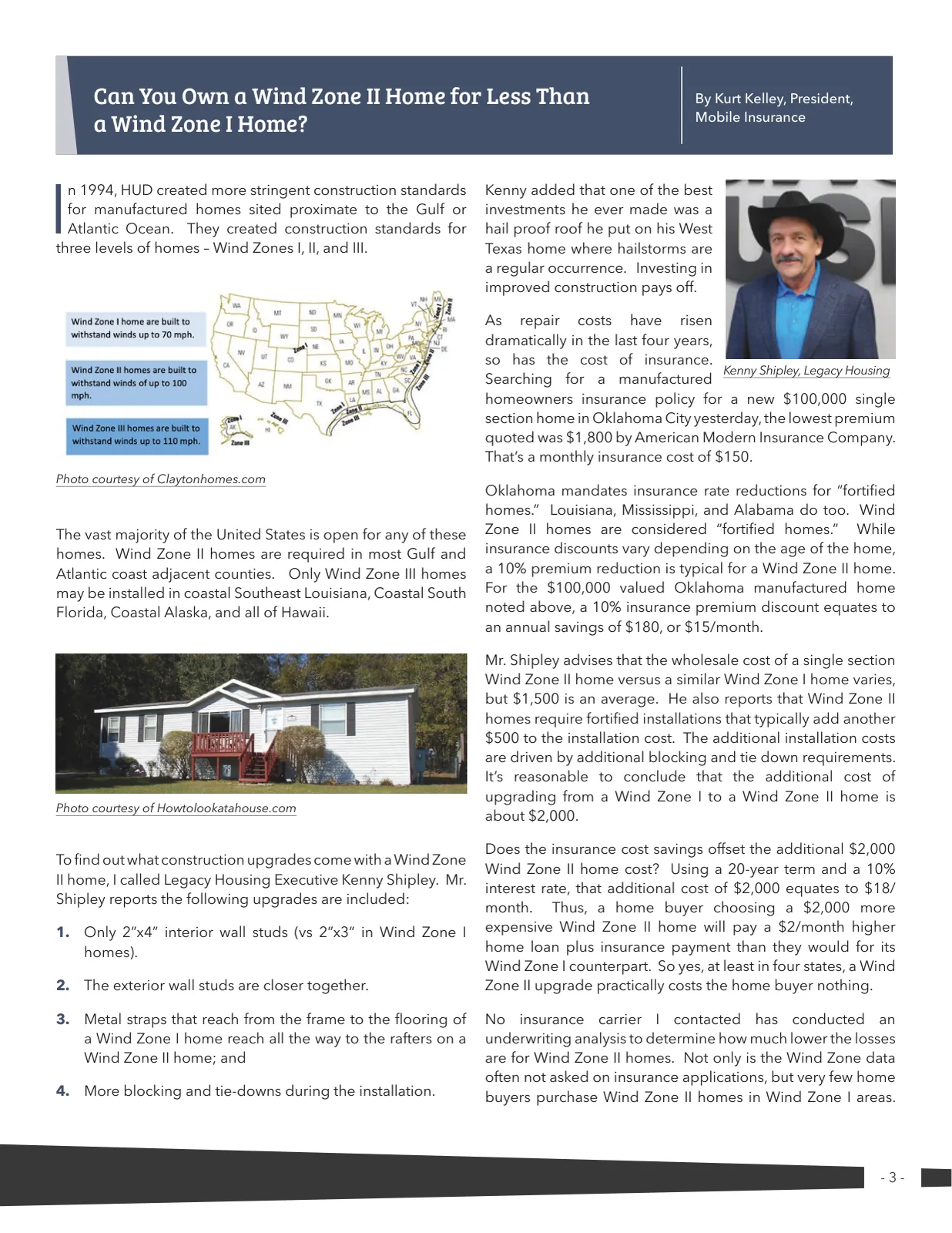 Page 3 of Manufactured Housing Review 2024 Q2