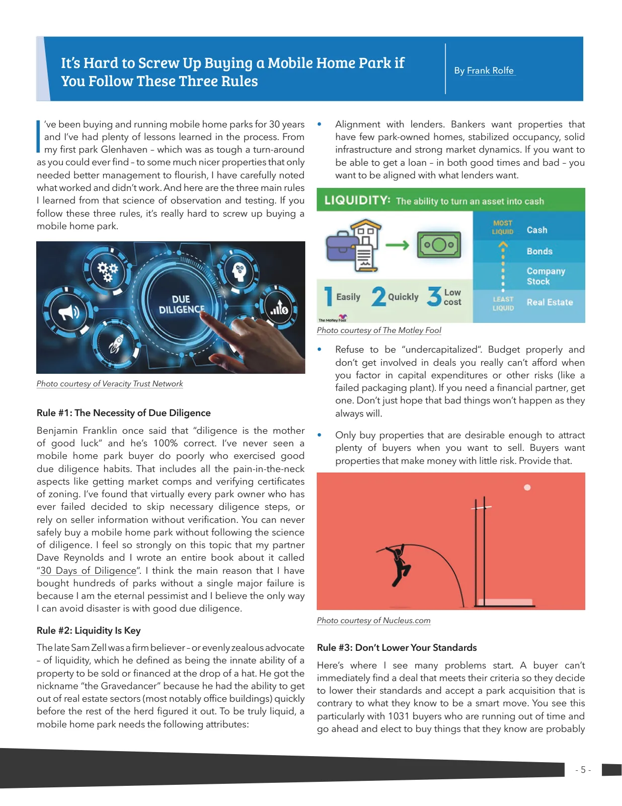 Page 5 of Manufactured Housing Review 2024 Q2