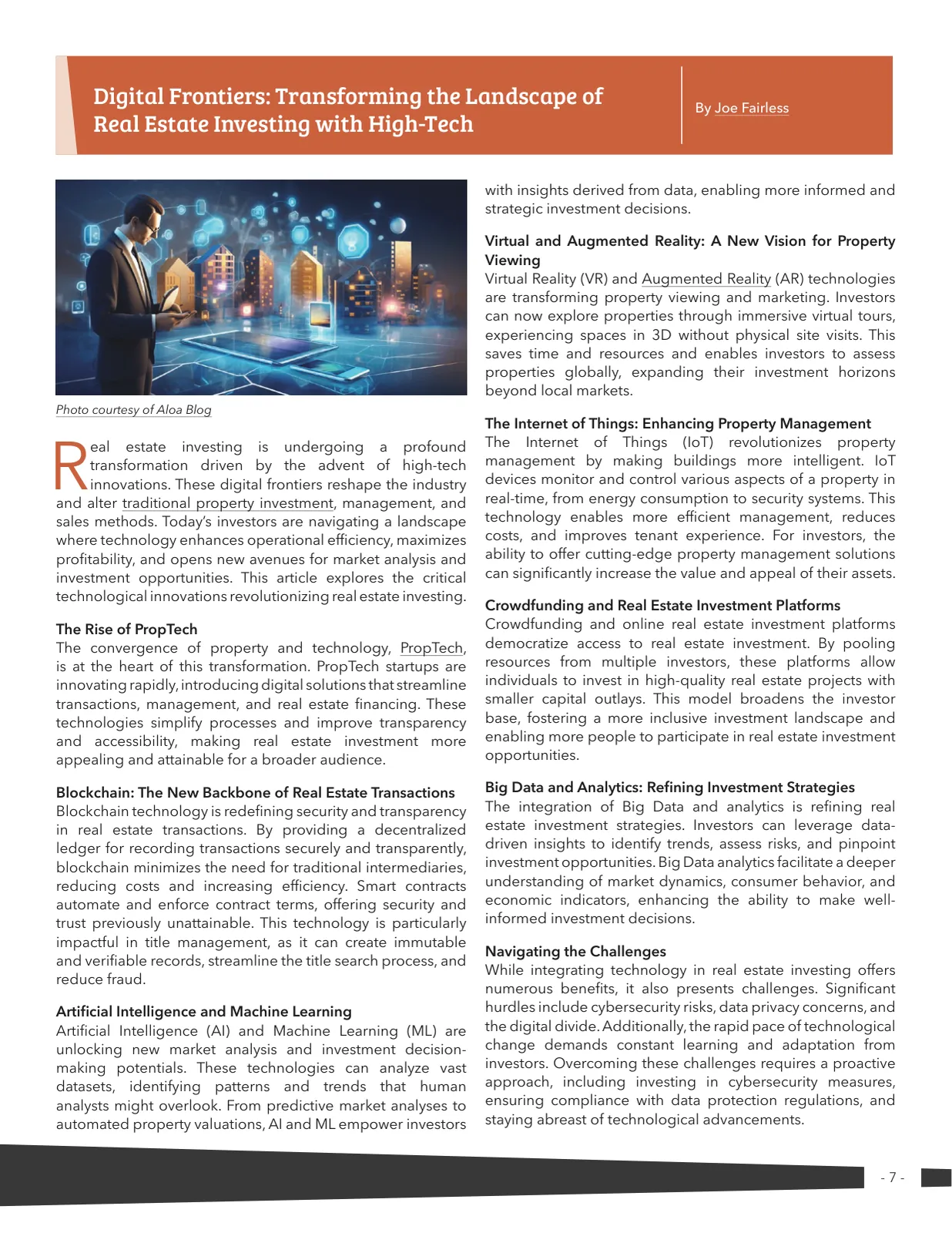 Page 7 of Manufactured Housing Review 2024 Q2