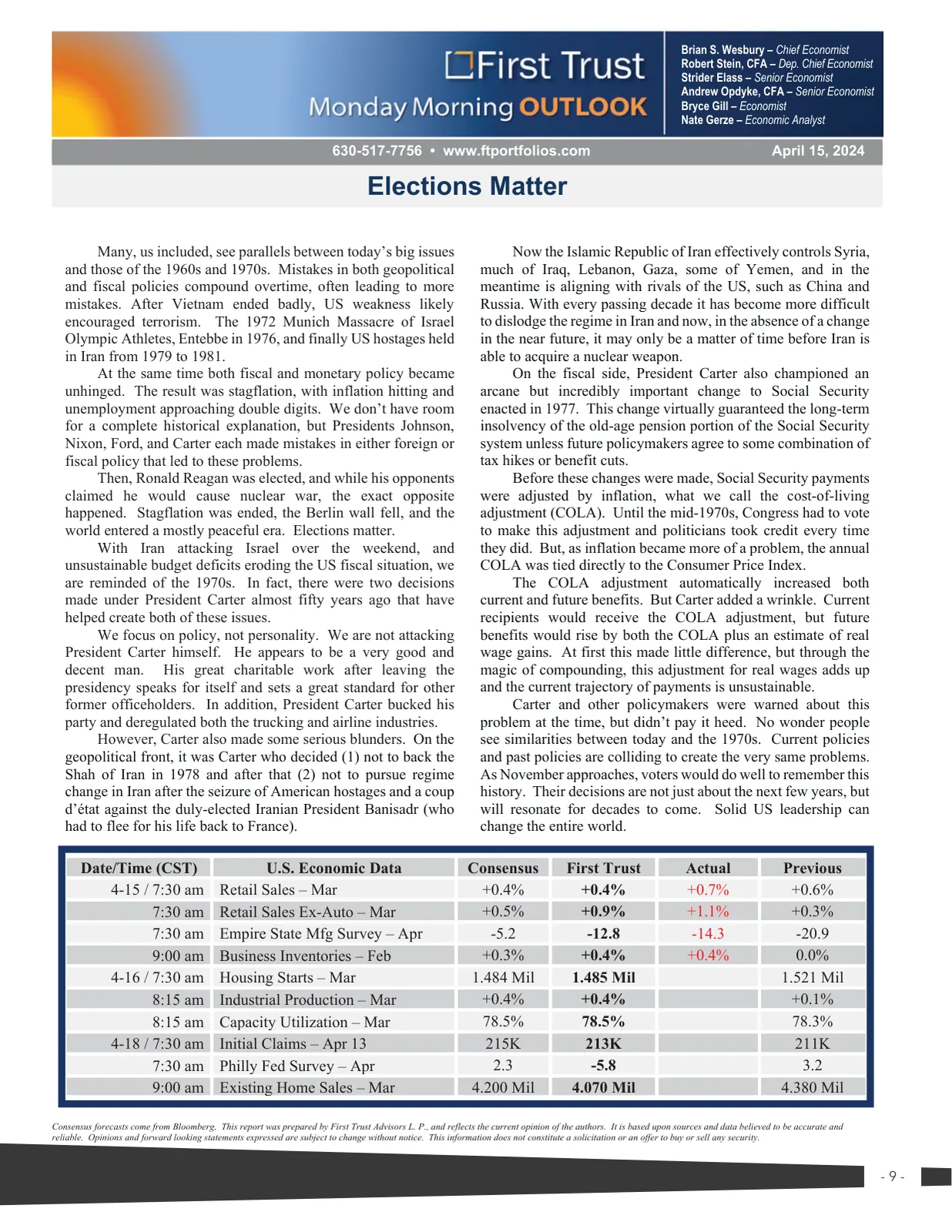 Page 9 of Manufactured Housing Review 2024 Q2
