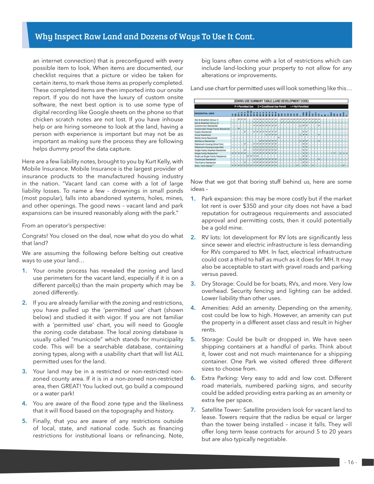 Page 16 of Manufactured Housing Review 2024 Q2