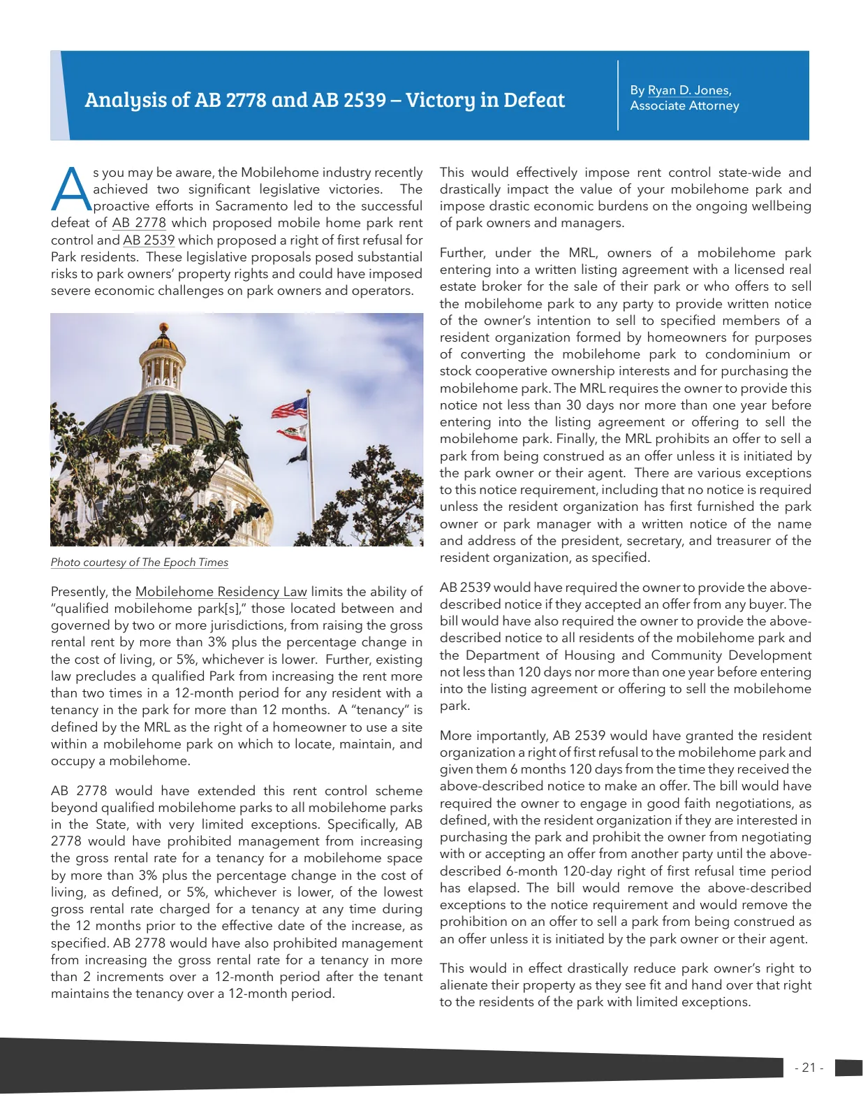 Page 21 of Manufactured Housing Review 2024 Q2