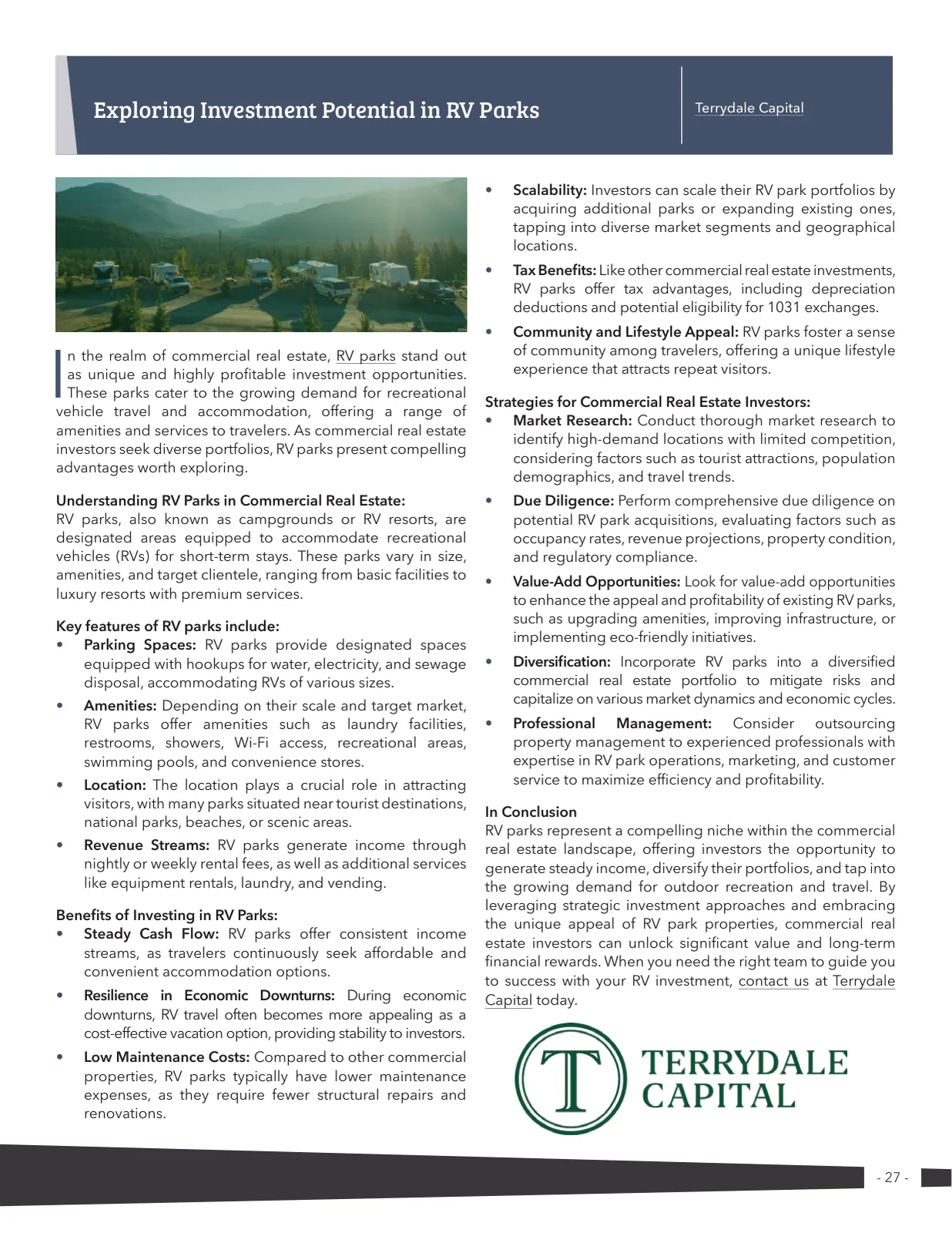 Page 27 of Manufactured Housing Review 2024 Q2