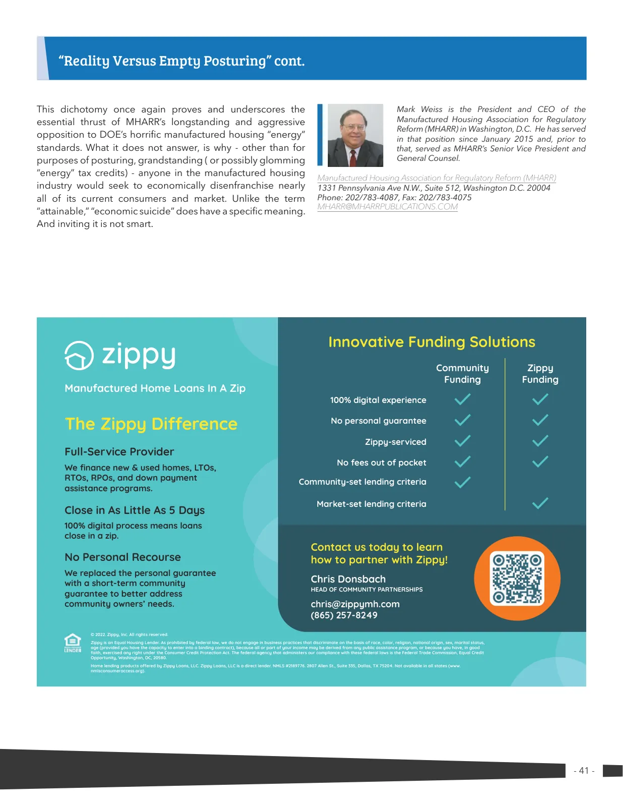 Page 41 of Manufactured Housing Review 2024 Q2