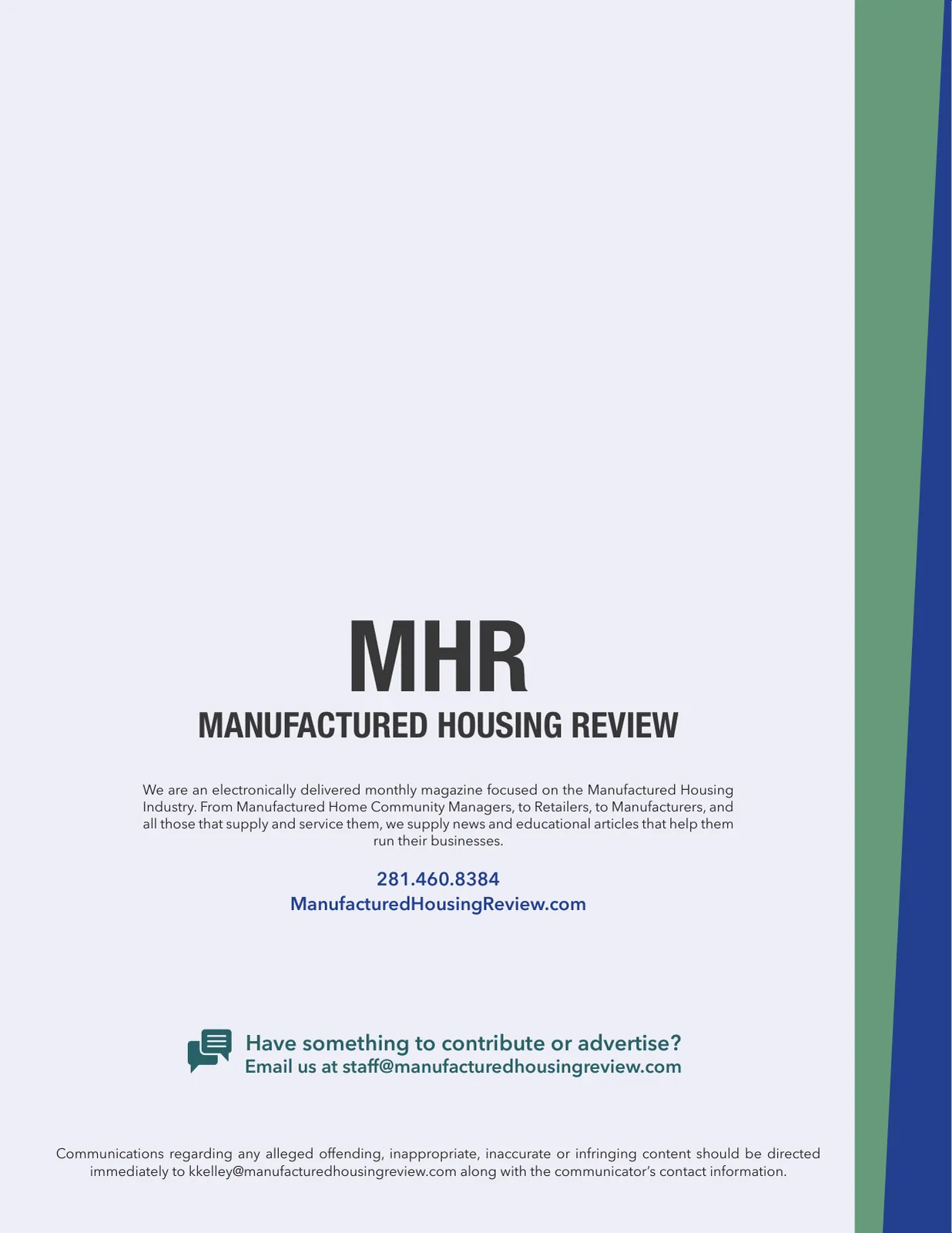 Page 19 of Manufactured Housing Review March 2018
