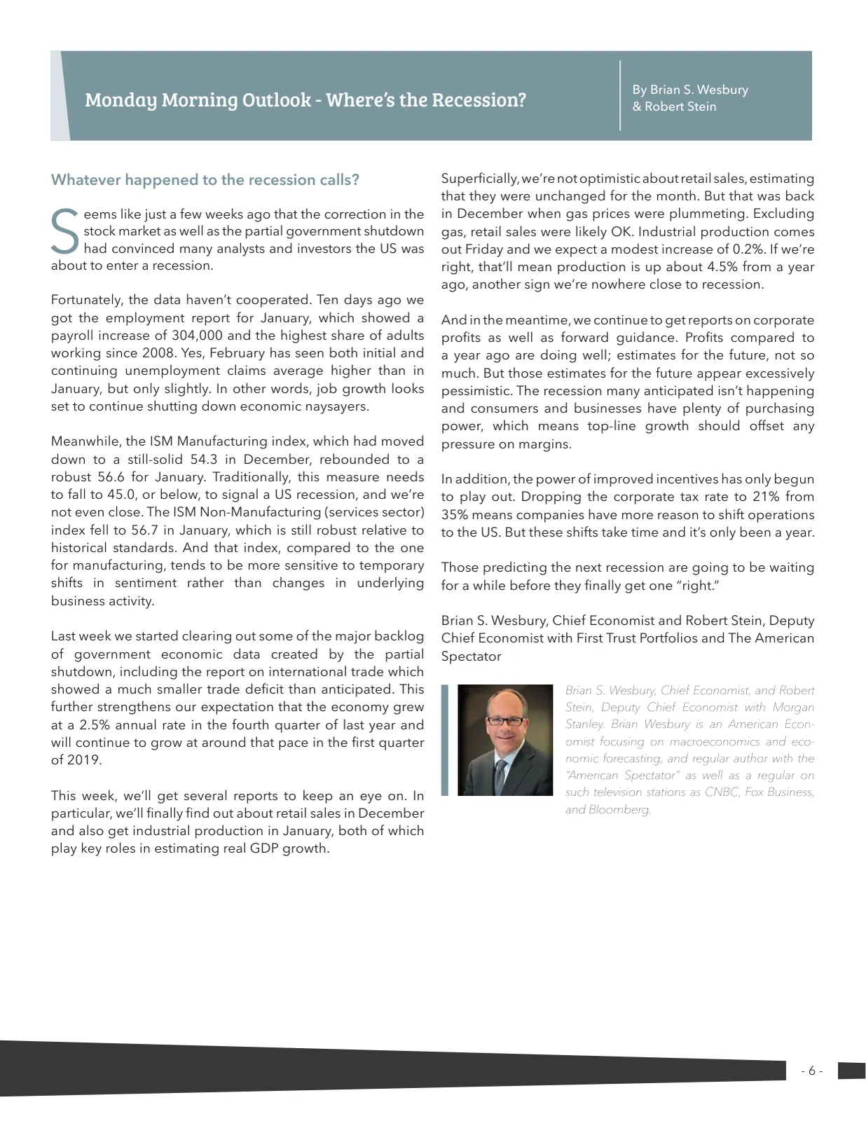 Page 6 of Manufactured Housing Review March 2019