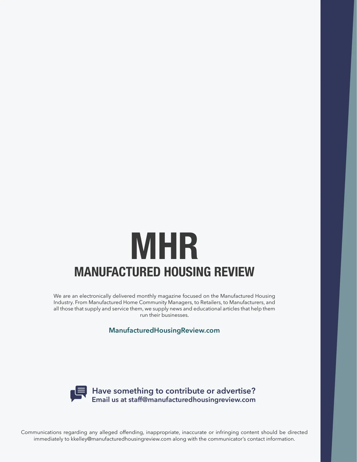 Page 23 of Manufactured Housing Review March 2019