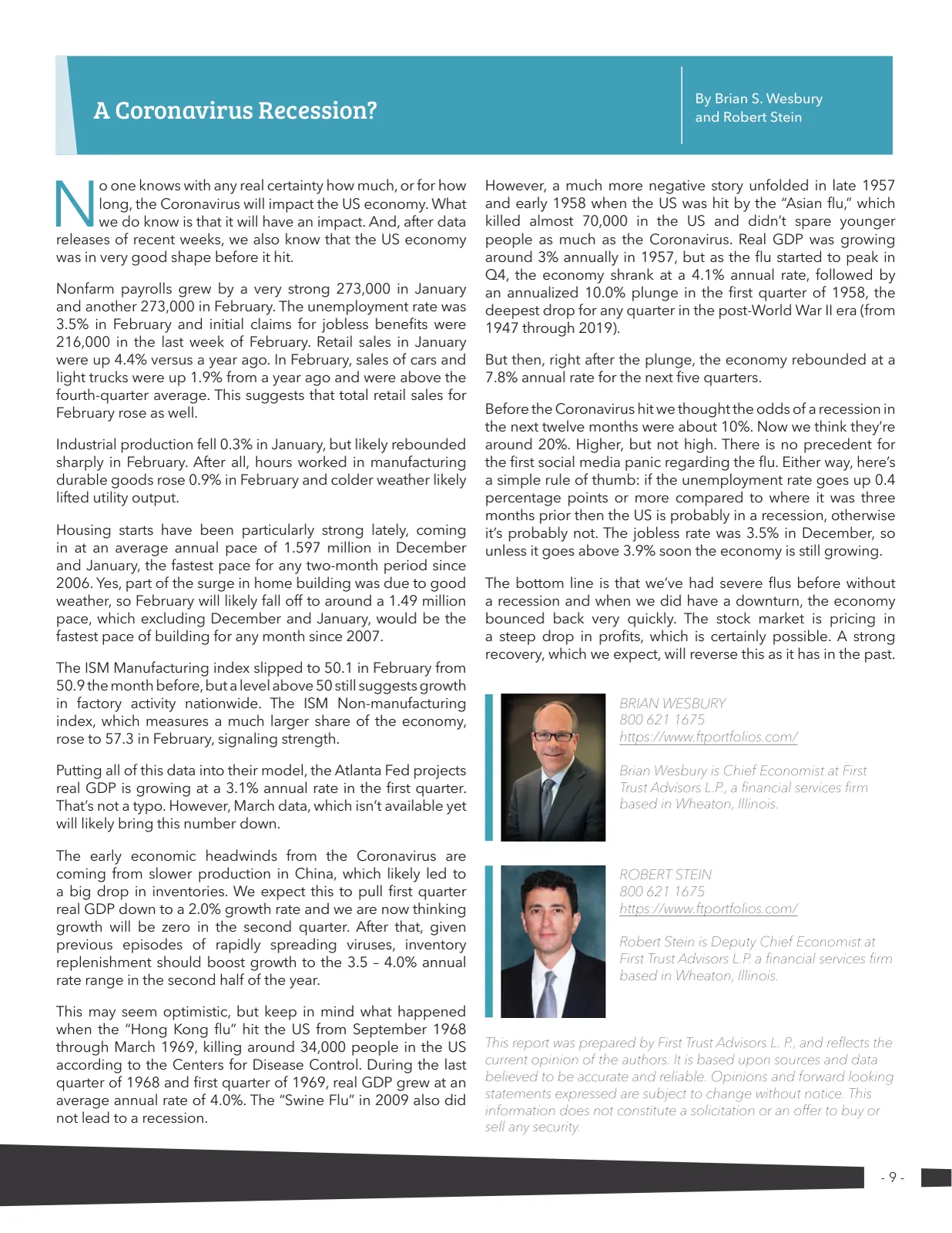 Page 9 of Manufactured Housing Review 2020 Q1