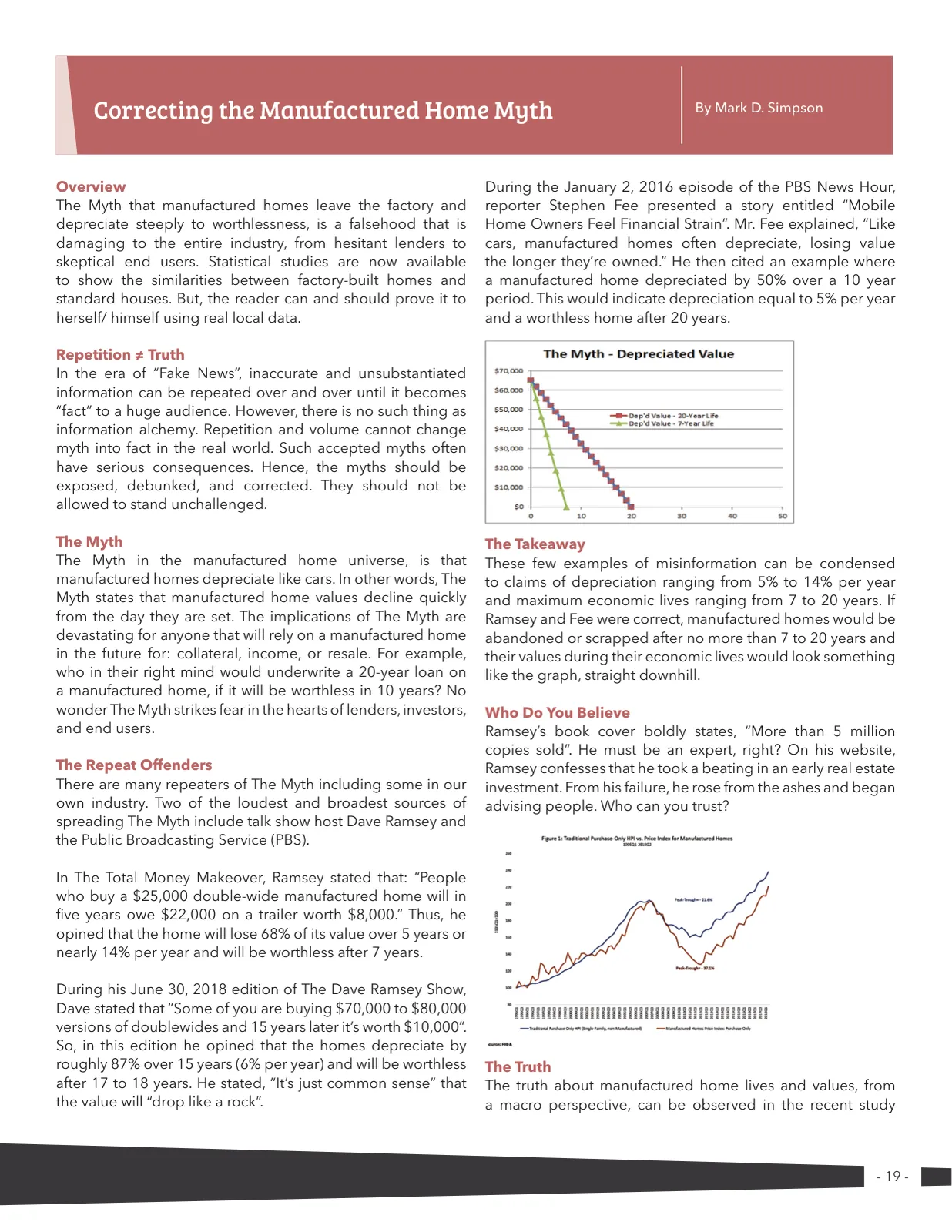 Page 19 of Manufactured Housing Review 2020 Q1