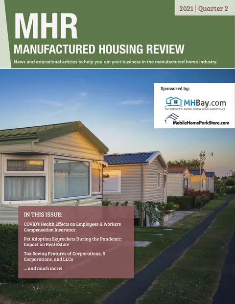 Manufactured Housing Review - 2021 Q1 cover