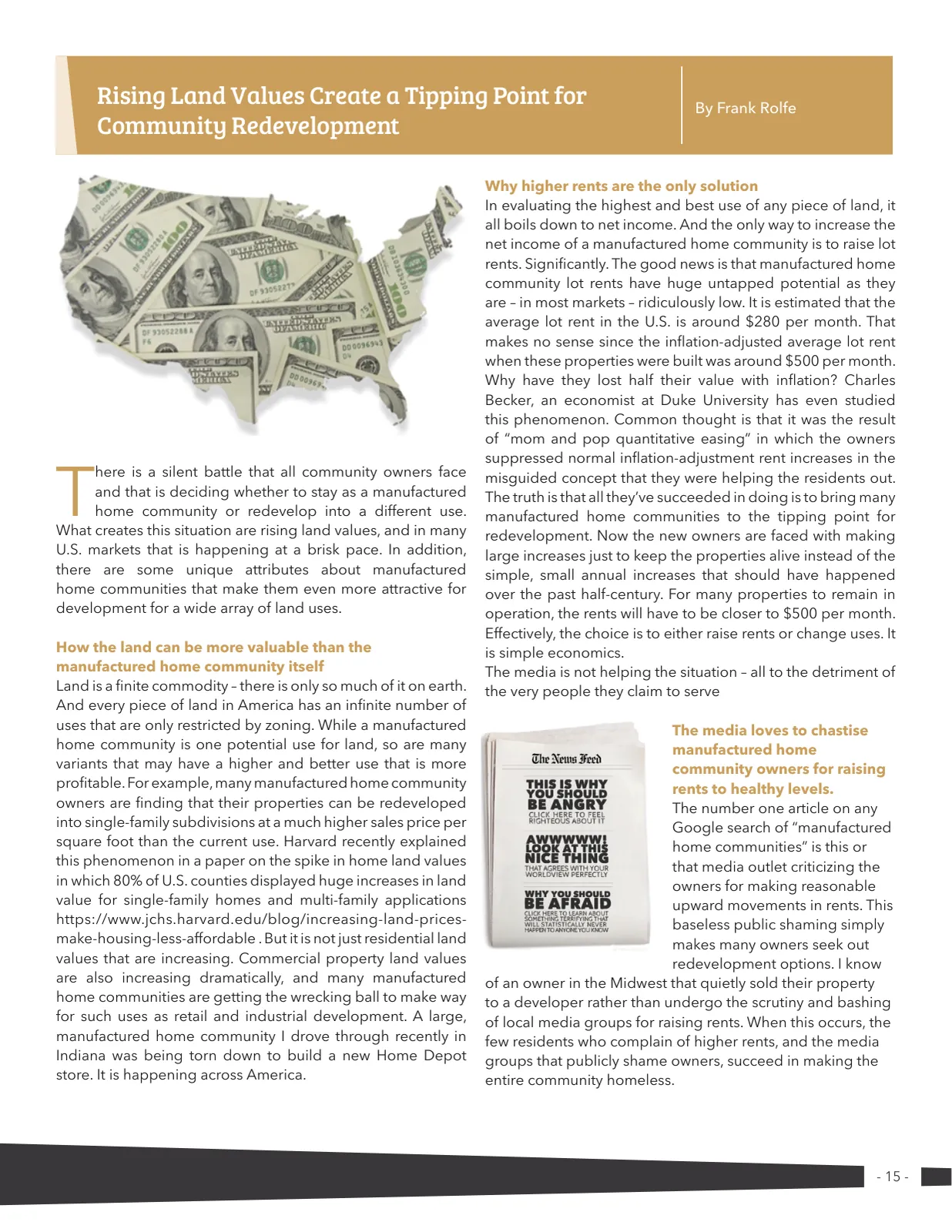 Page 15 of Manufactured Housing Review 2021 Q1