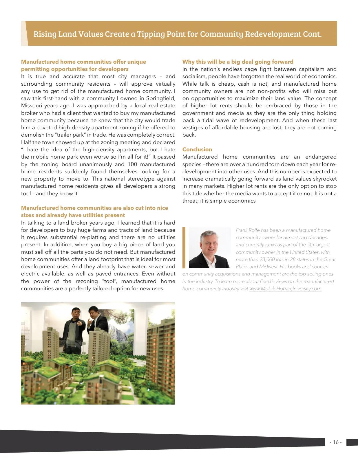 Page 16 of Manufactured Housing Review 2021 Q1
