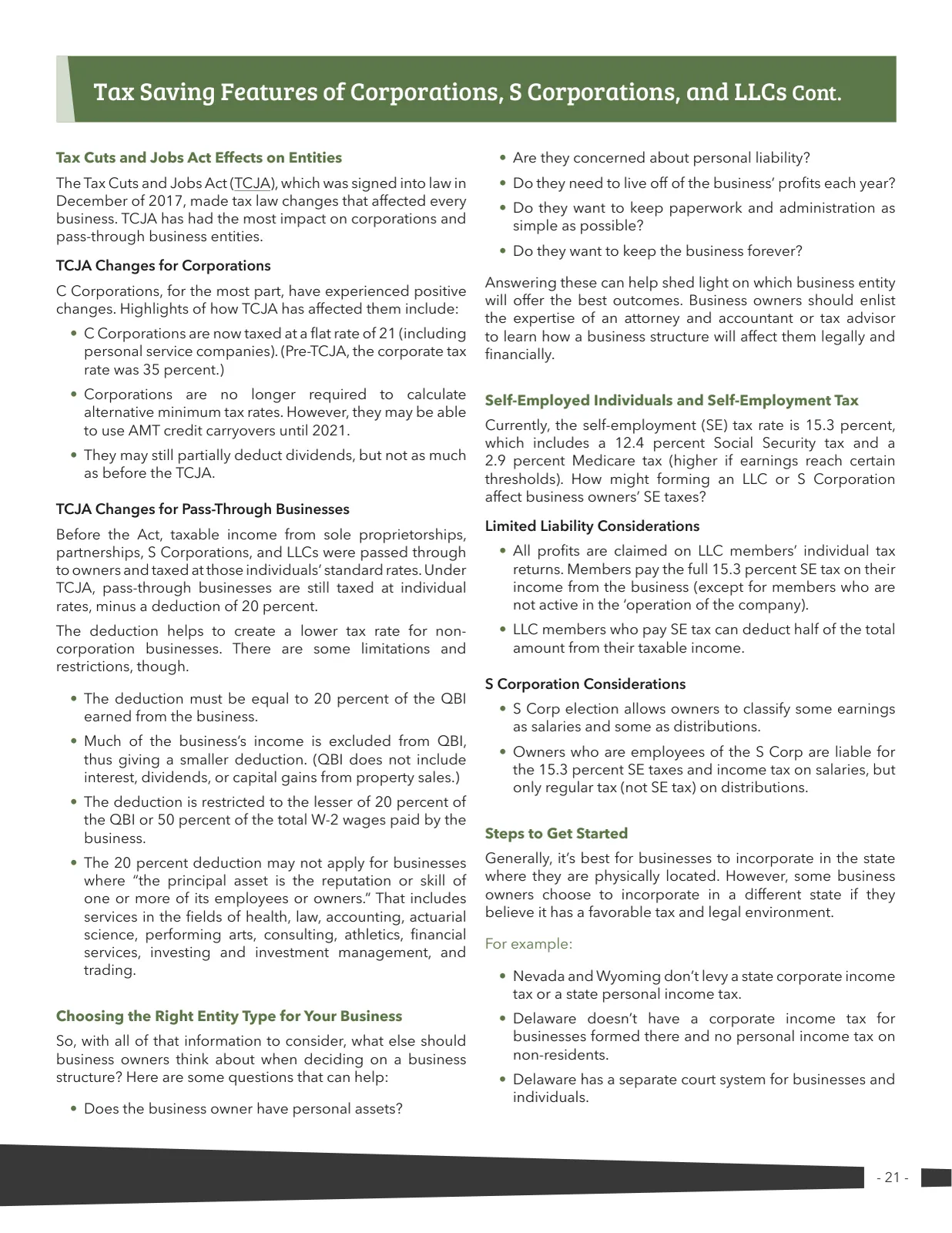 Page 21 of Manufactured Housing Review 2021 Q1