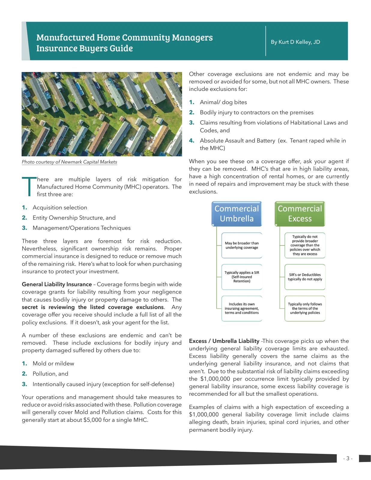 Page 3 of Manufactured Housing Review 2024 Q1