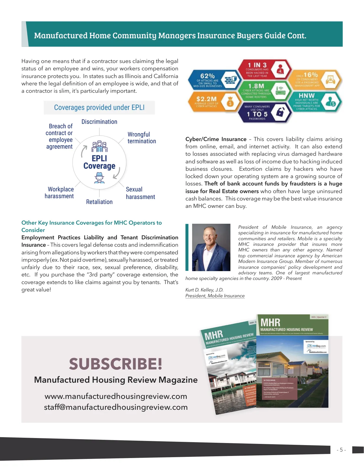 Page 5 of Manufactured Housing Review 2024 Q1