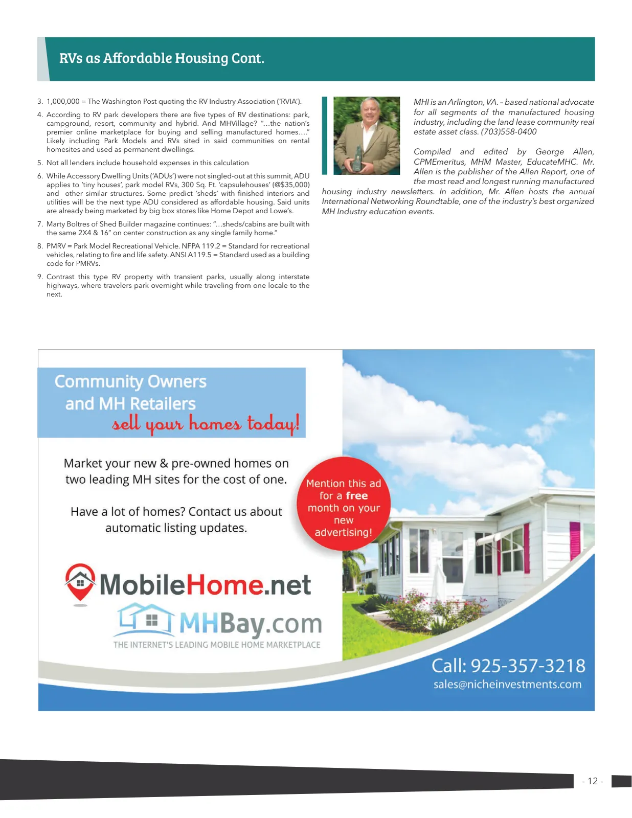 Page 12 of Manufactured Housing Review 2024 Q1