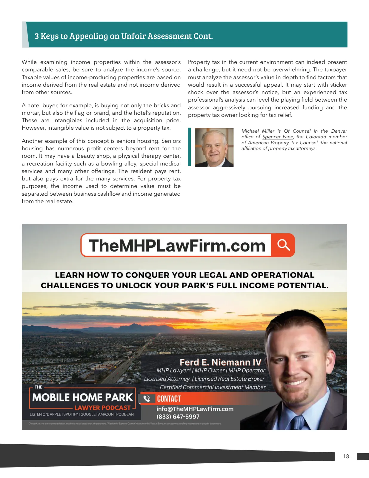 Page 18 of Manufactured Housing Review 2024 Q1