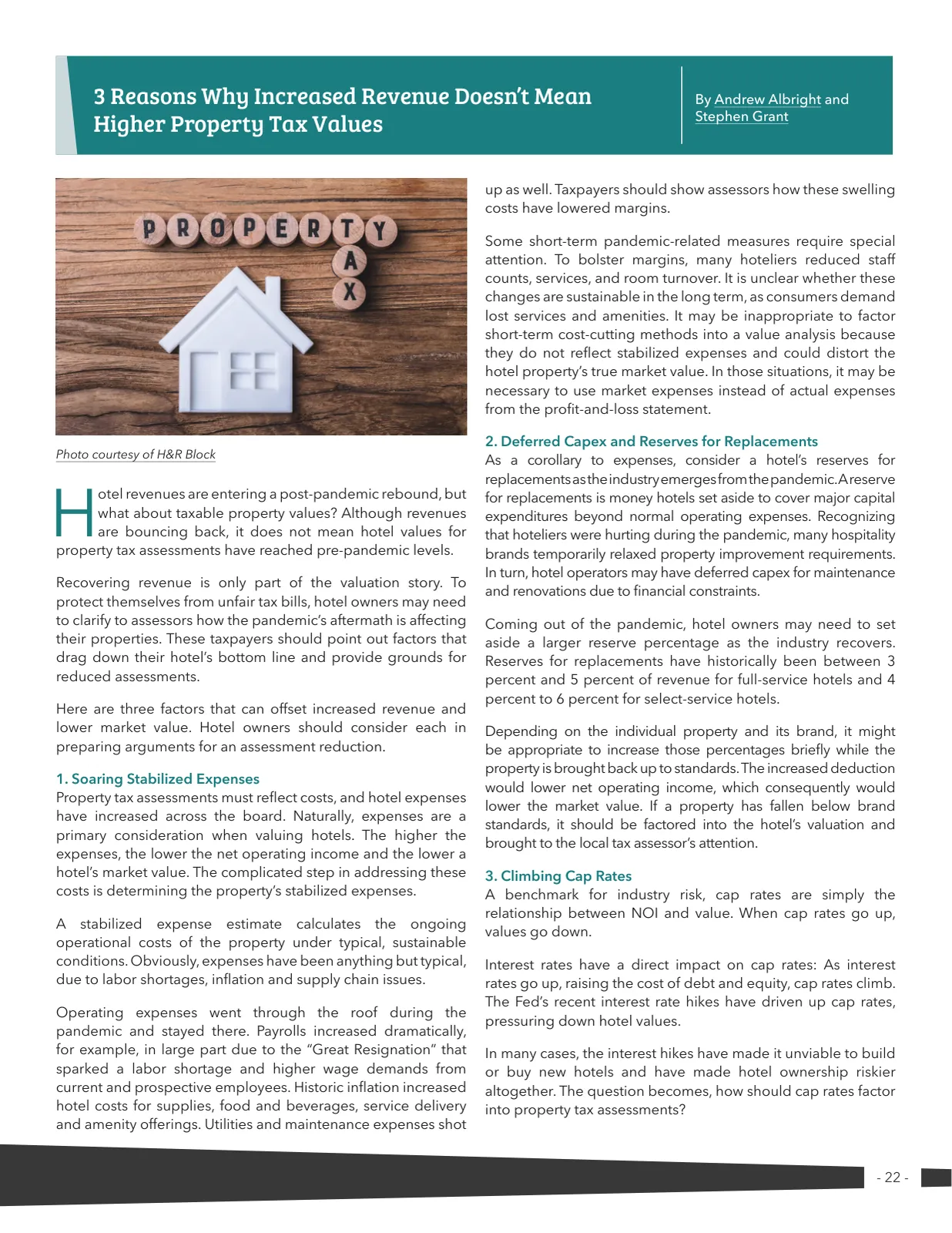 Page 22 of Manufactured Housing Review 2024 Q1