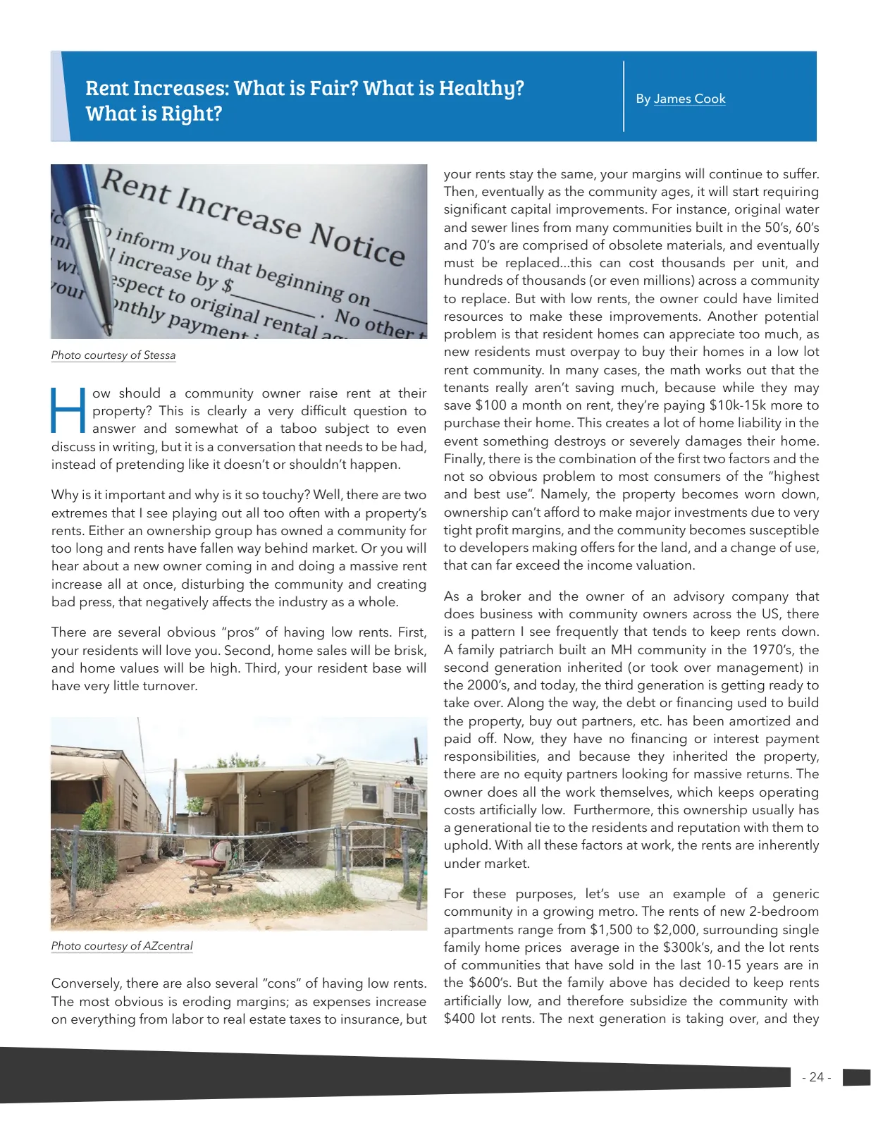 Page 24 of Manufactured Housing Review 2024 Q1