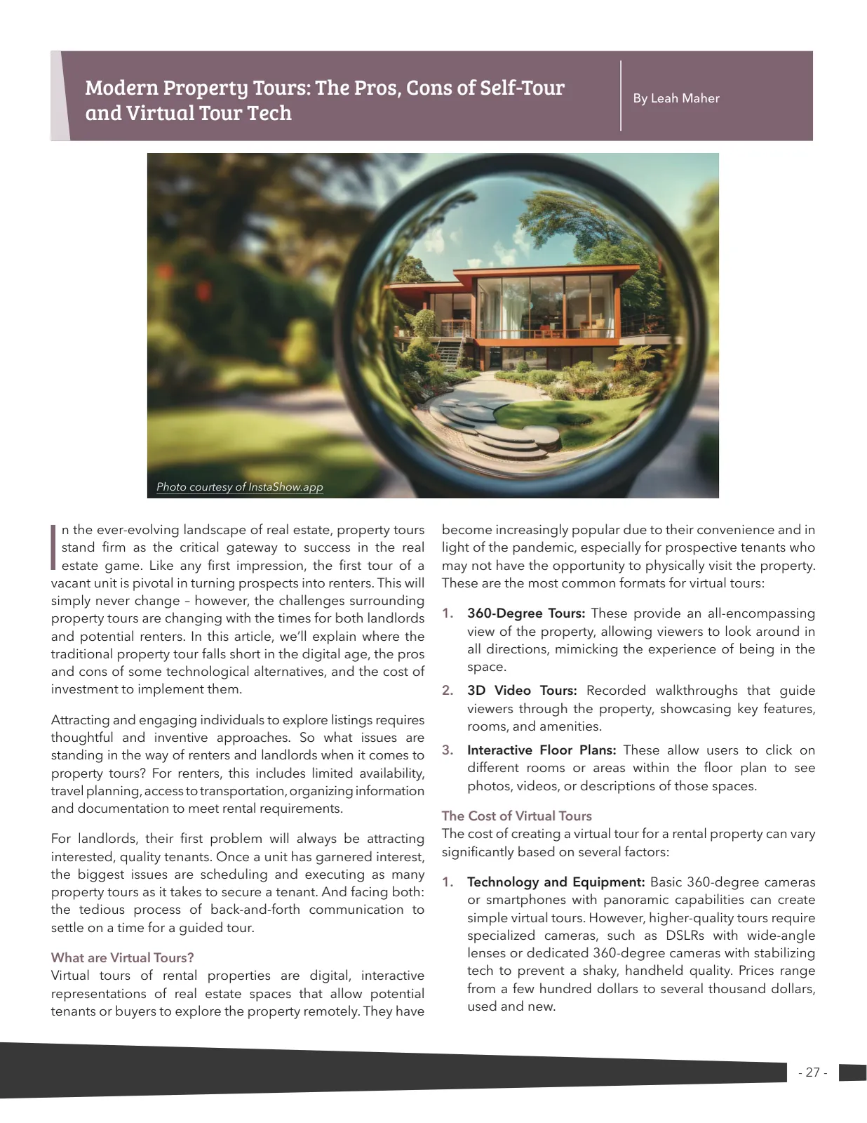Page 27 of Manufactured Housing Review 2024 Q1