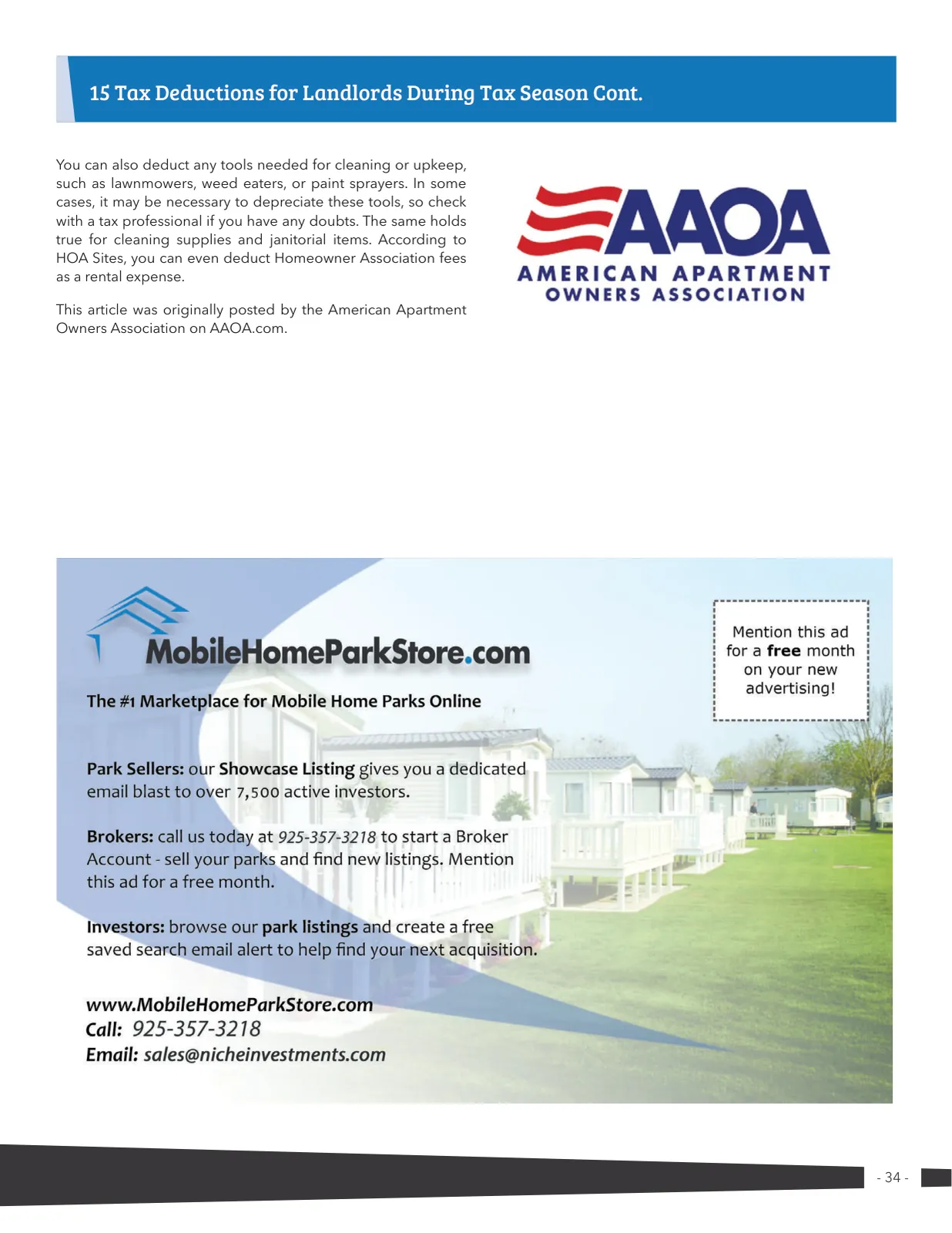 Page 34 of Manufactured Housing Review 2024 Q1