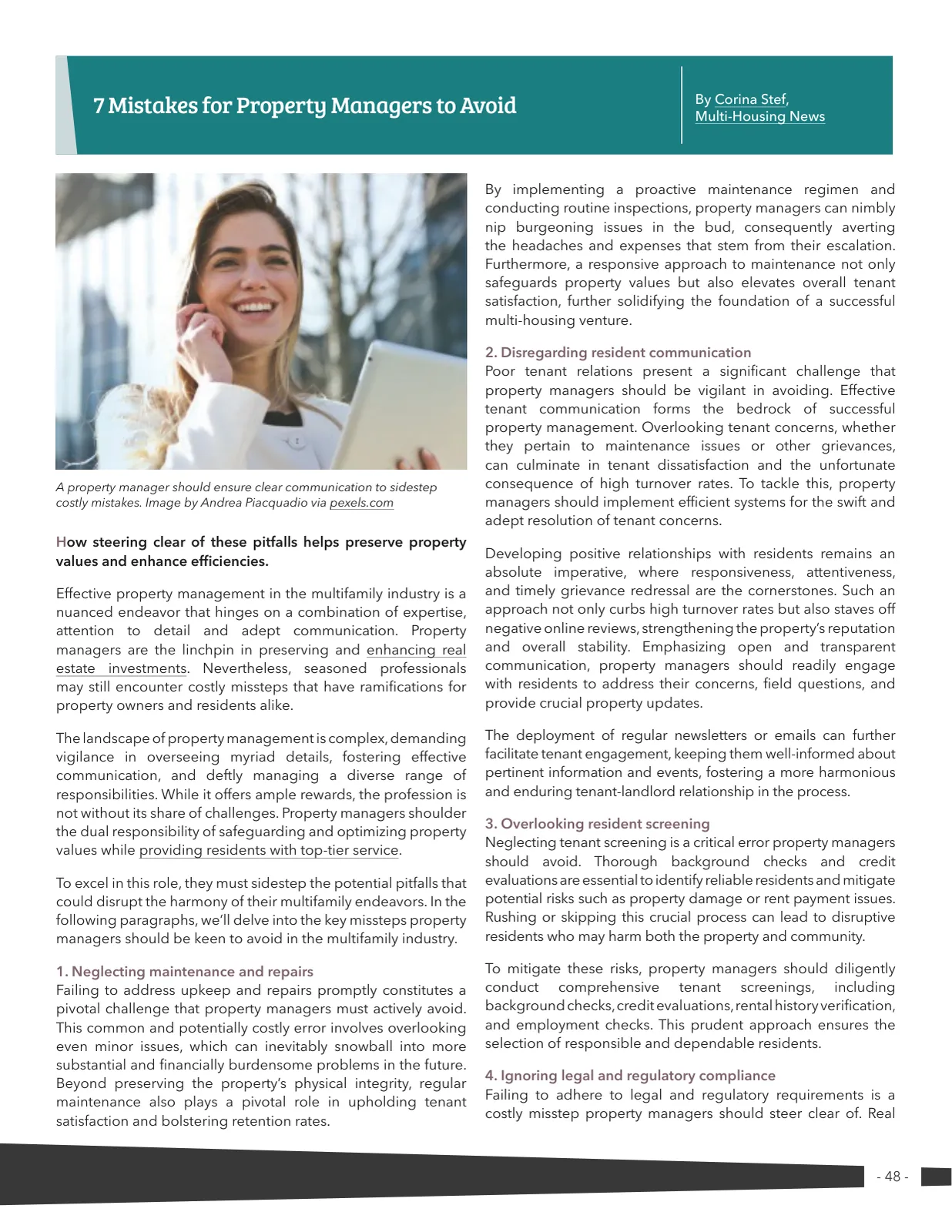 Page 48 of Manufactured Housing Review 2024 Q1