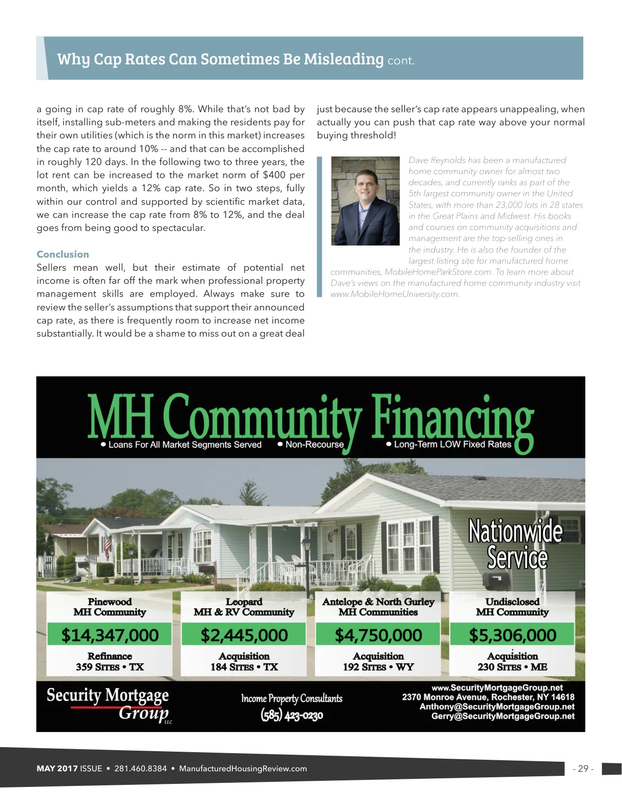 Page 29 of Manufactured Housing Review May 2017