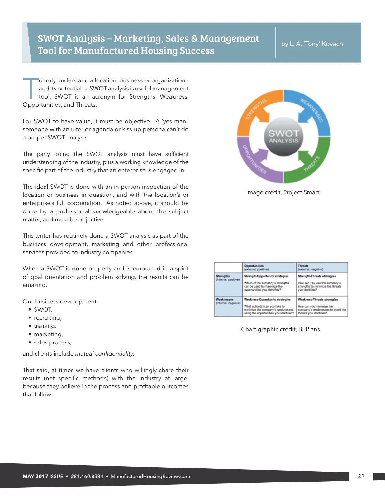 Page 32 of Manufactured Housing Review May 2017