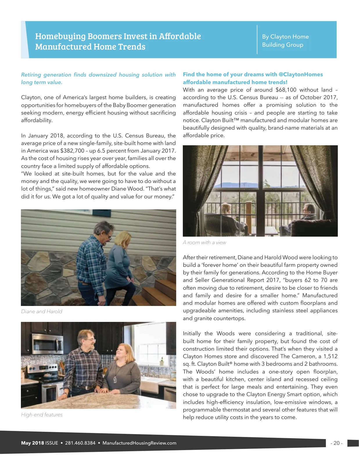 Page 20 of Manufactured Housing Review May 2018