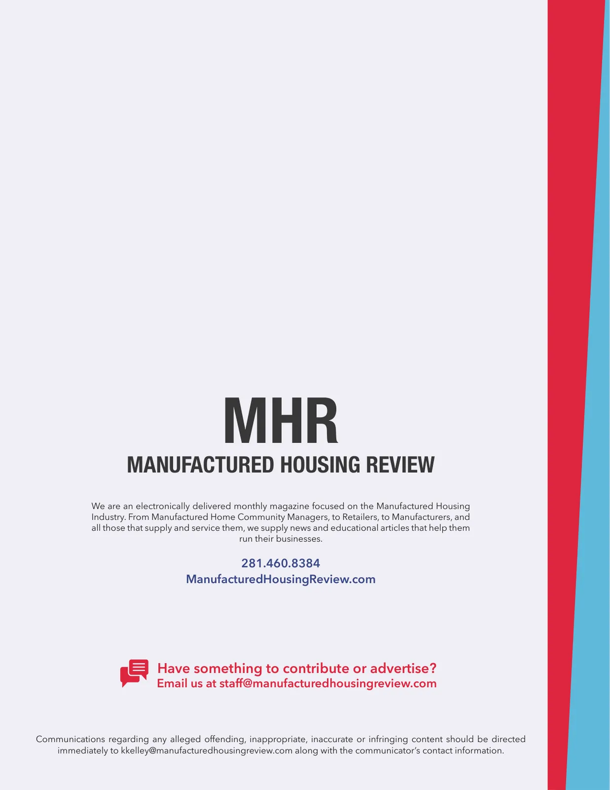 Page 22 of Manufactured Housing Review May 2018