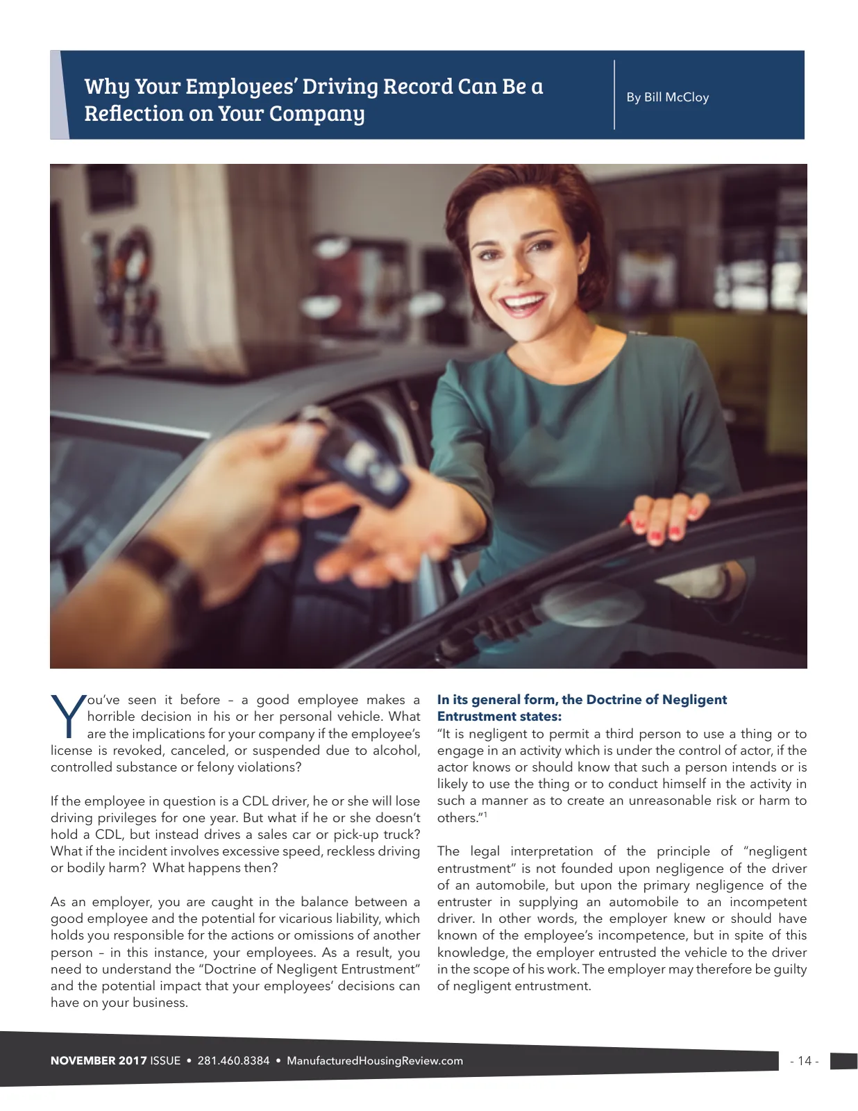 Page 14 of Manufactured Housing Review November 2017