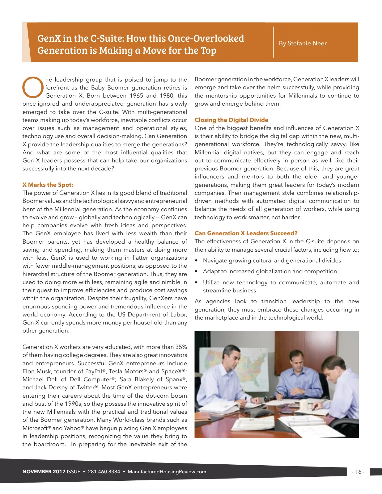 Page 16 of Manufactured Housing Review November 2017