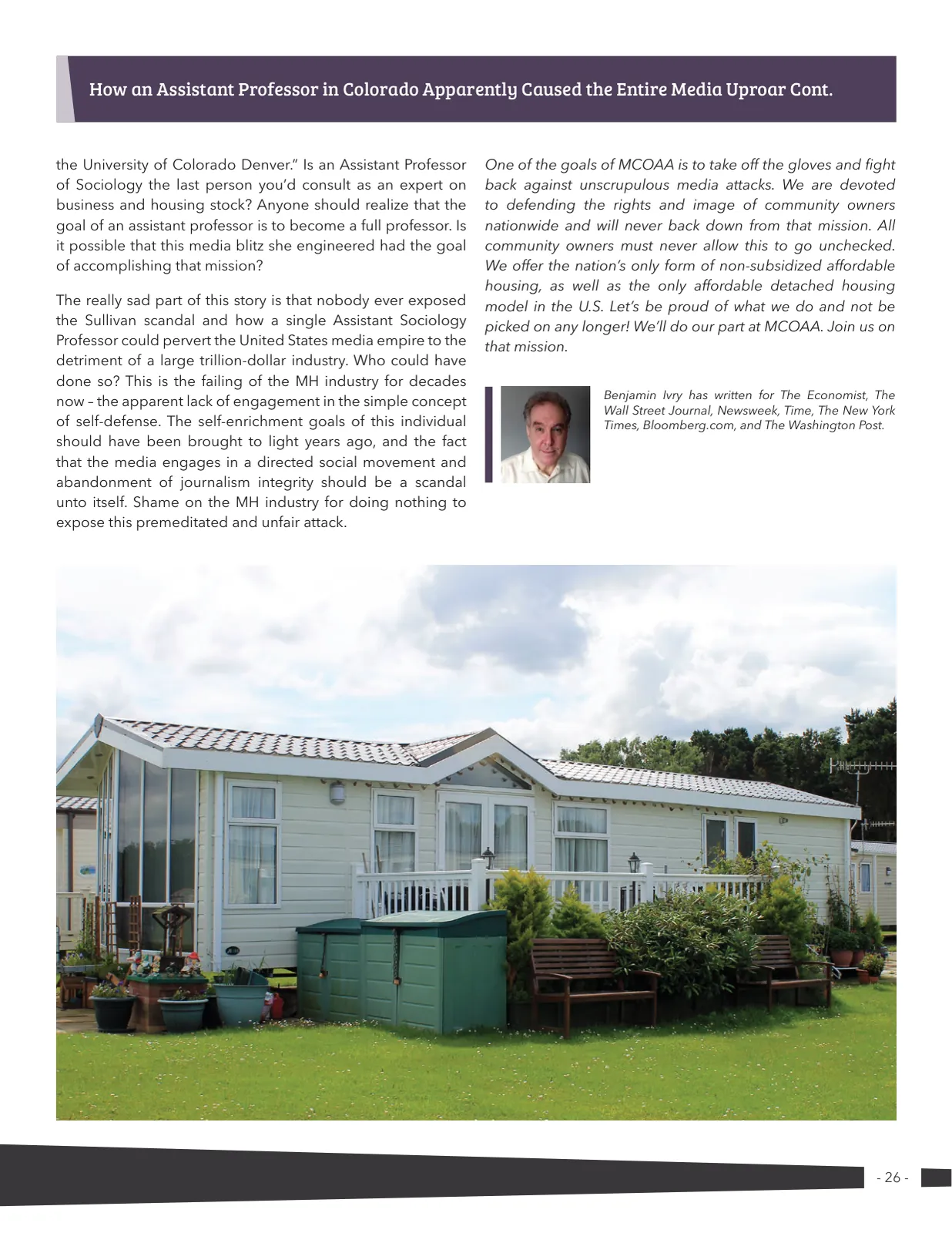 Page 26 of Manufactured Housing Review 2022 Q1