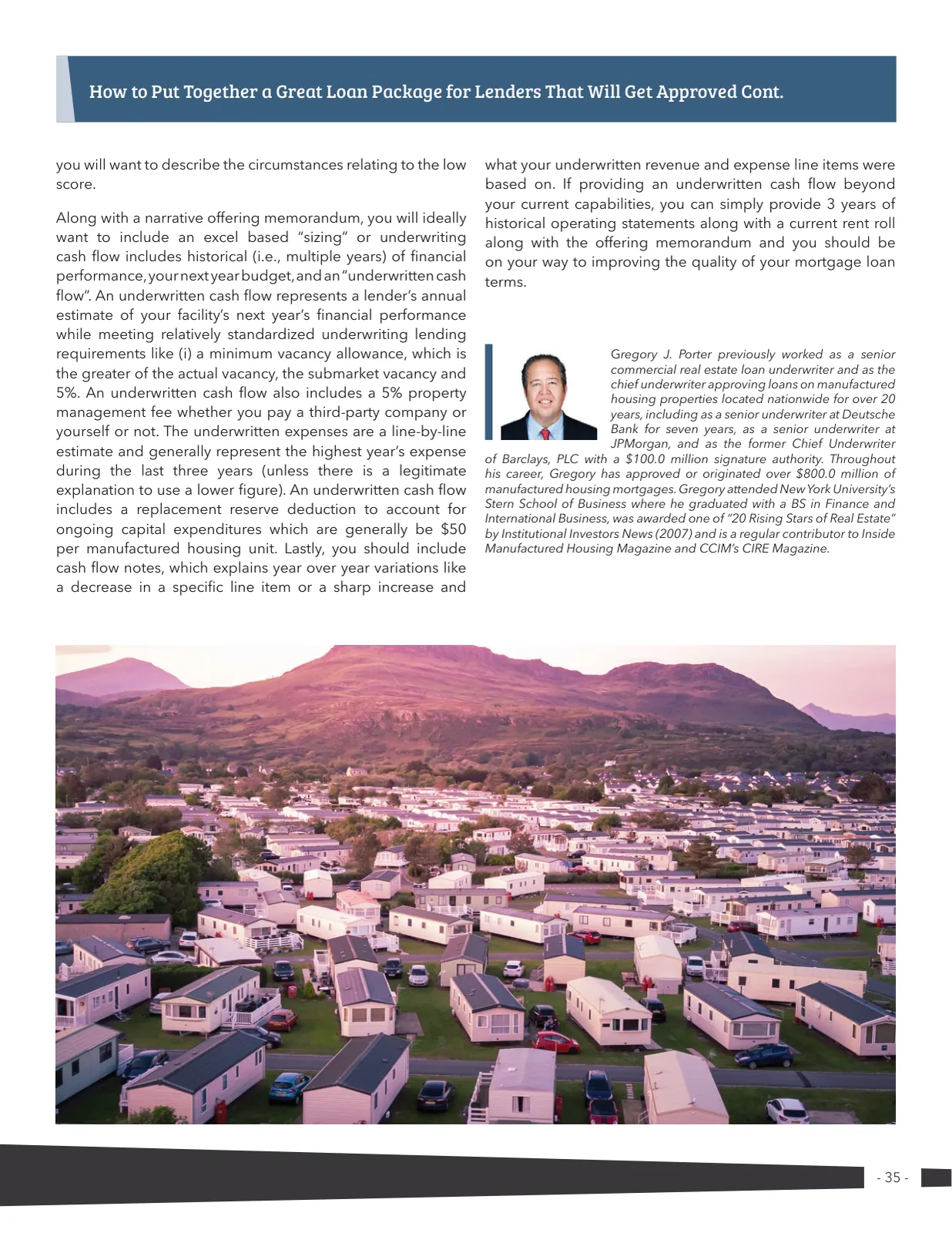 Page 35 of Manufactured Housing Review 2022 Q1