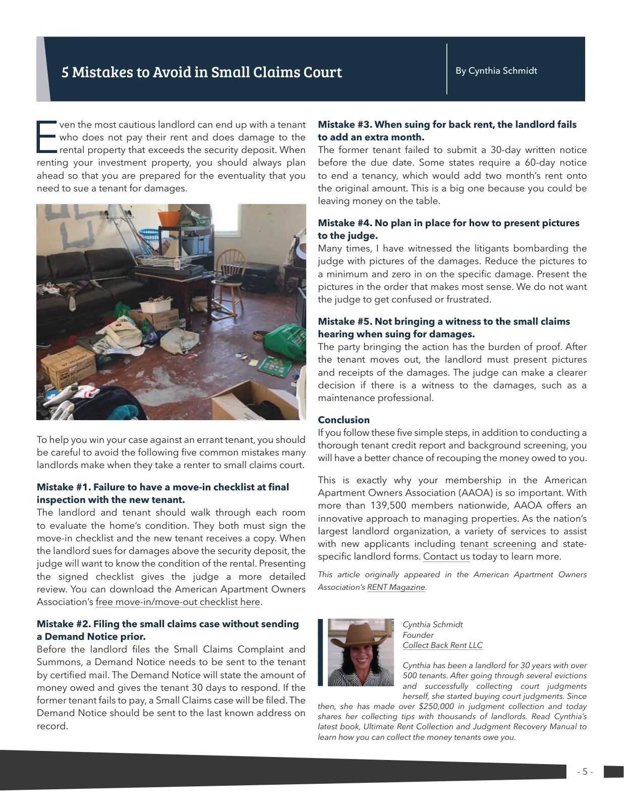 Page 5 of Manufactured Housing Review 2023 Q1