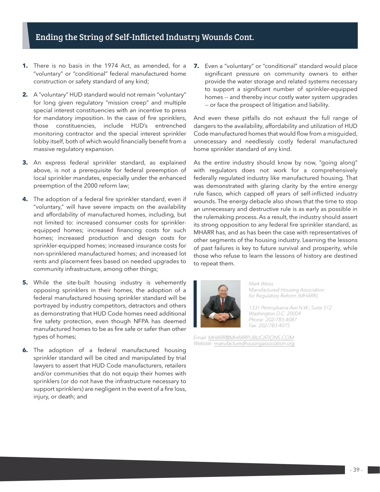 Page 39 of Manufactured Housing Review 2023 Q1