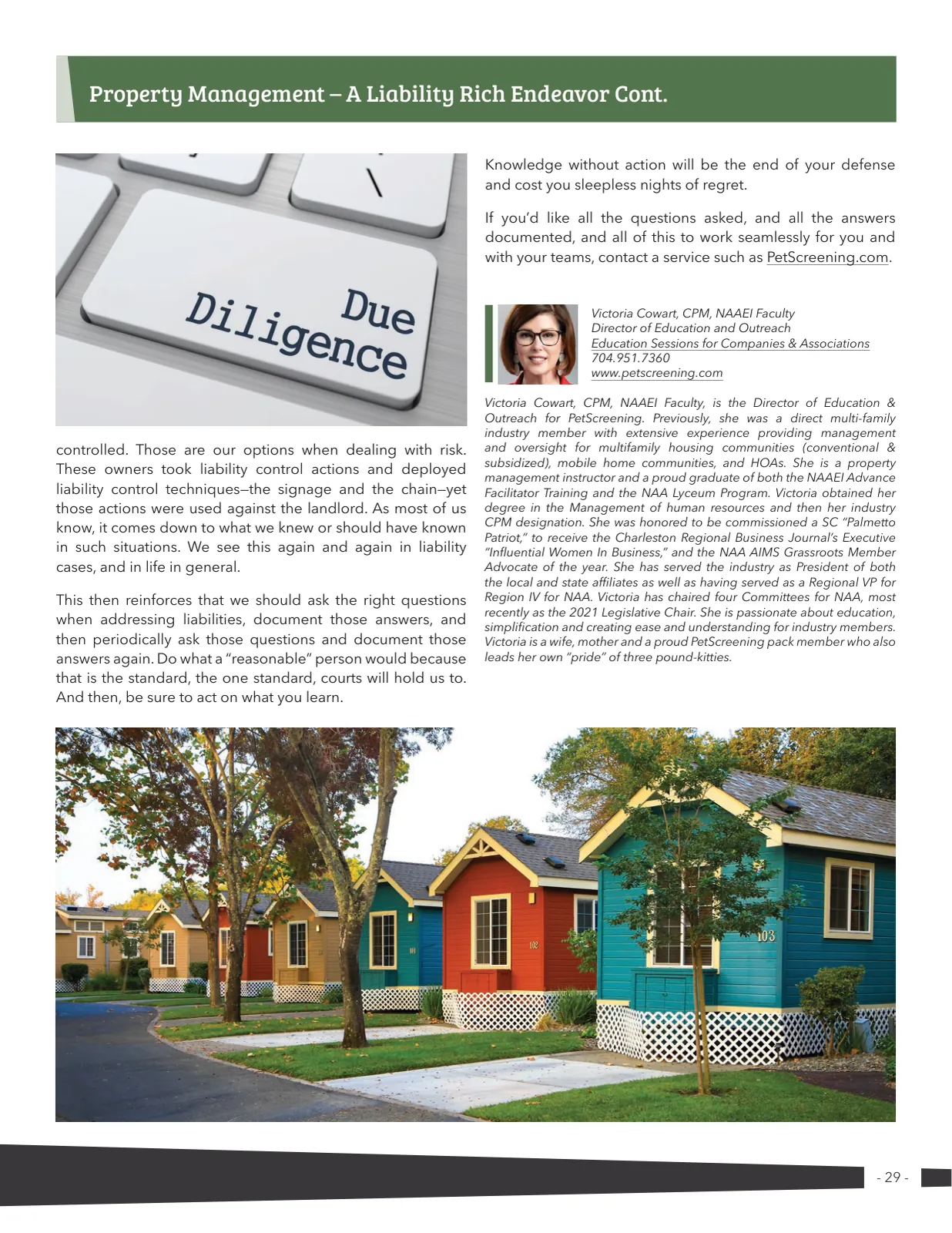 Page 29 of Manufactured Housing Review 2022 Q3
