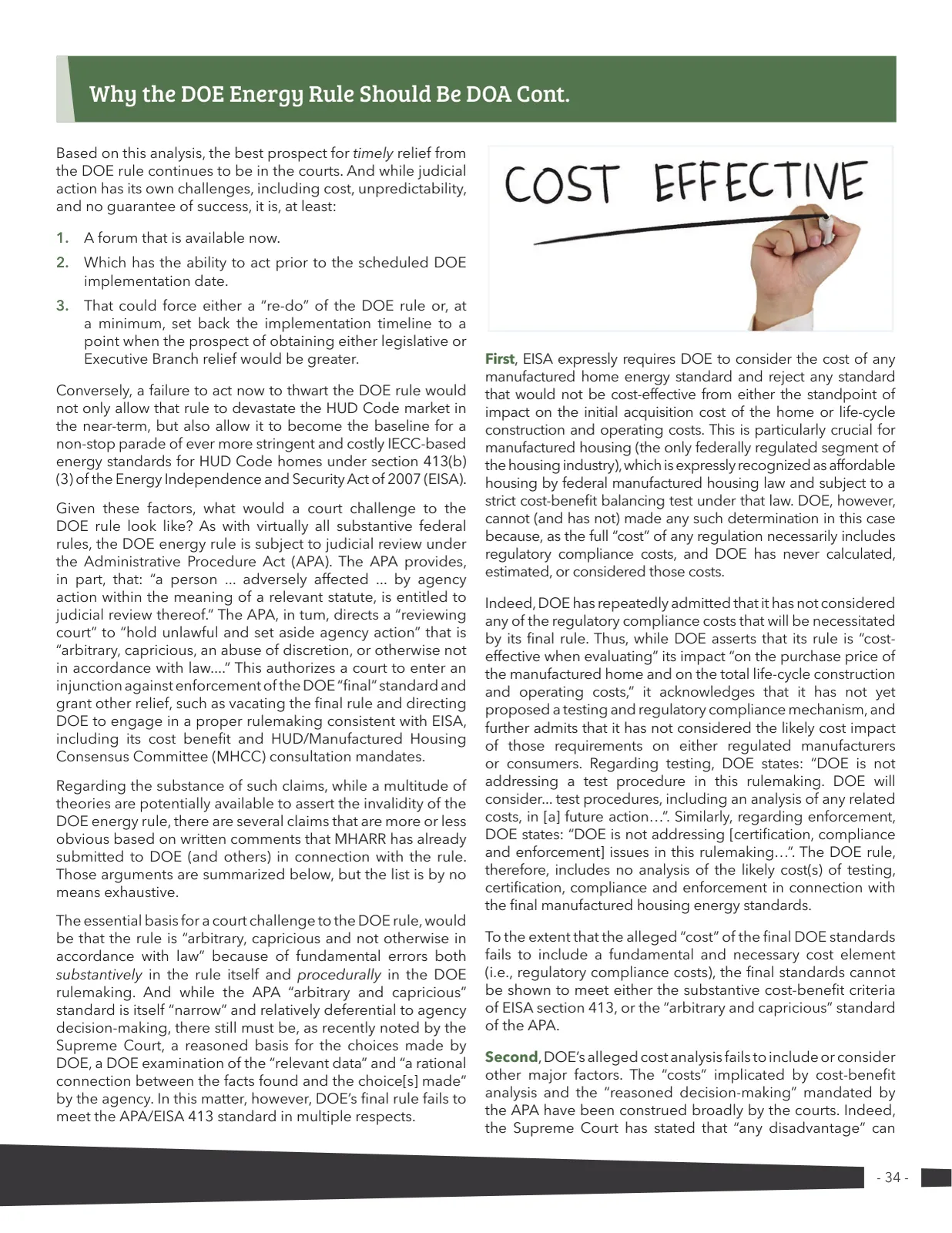Page 34 of Manufactured Housing Review 2022 Q3