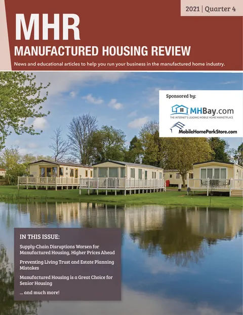 Manufactured Housing Review - 2021 Q4 cover