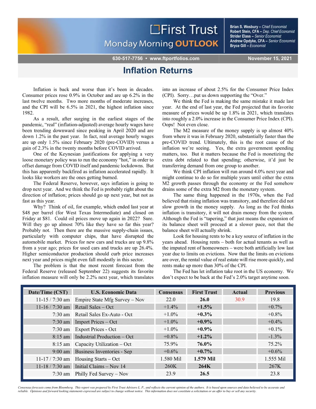 Page 7 of Manufactured Housing Review 2021 Q4