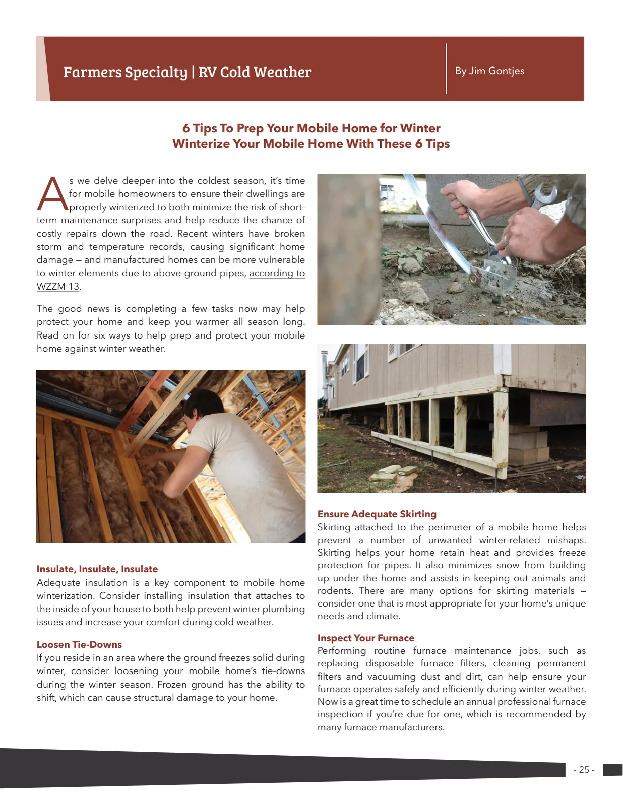 Page 25 of Manufactured Housing Review 2021 Q4