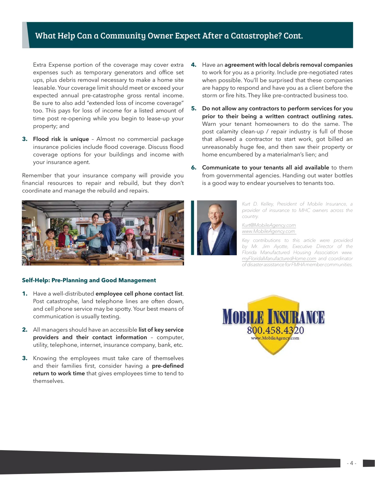 Page 4 of Manufactured Housing Review 2022 Q4