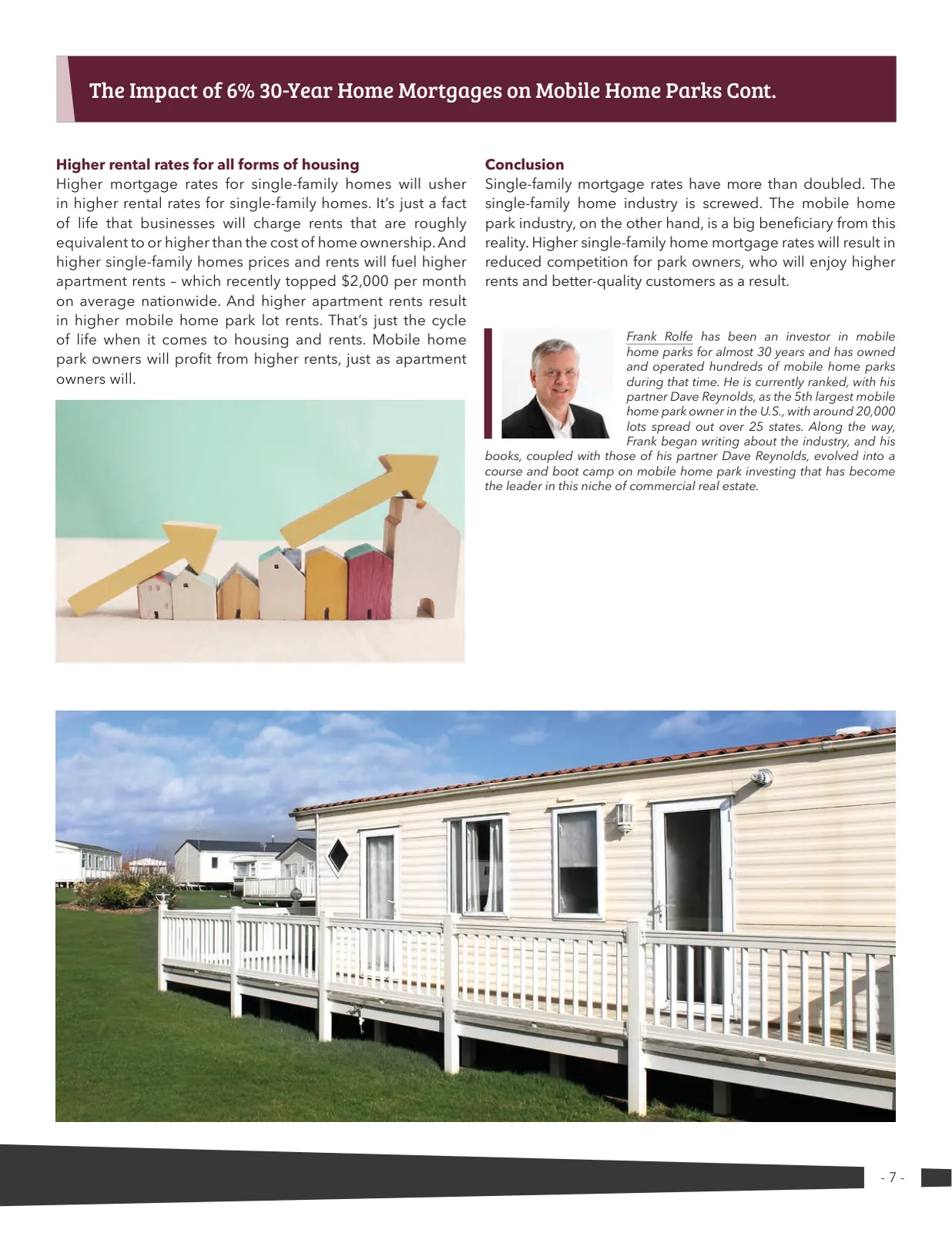 Page 7 of Manufactured Housing Review 2022 Q4