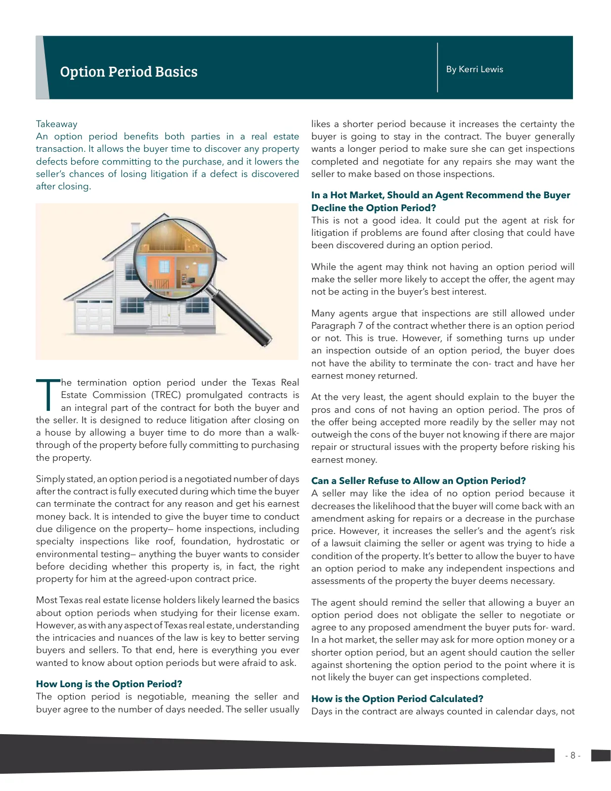 Page 8 of Manufactured Housing Review 2022 Q4