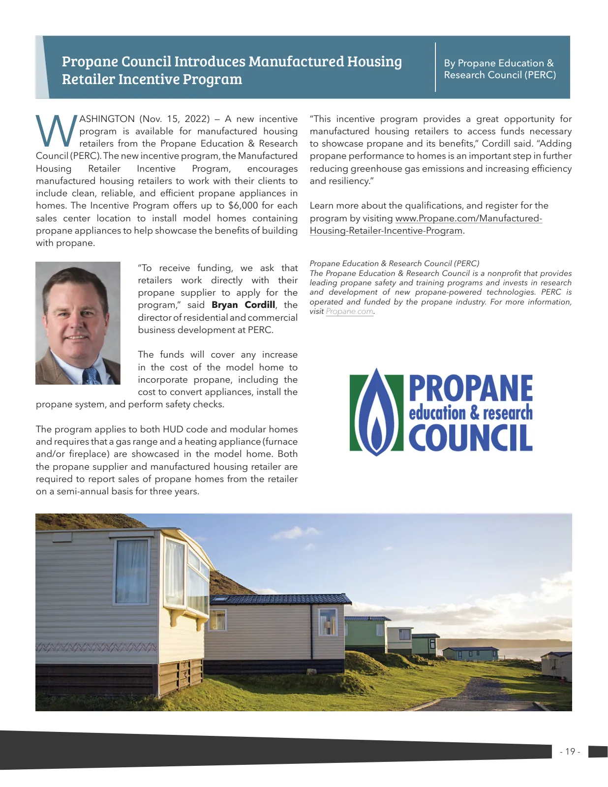 Page 19 of Manufactured Housing Review 2022 Q4