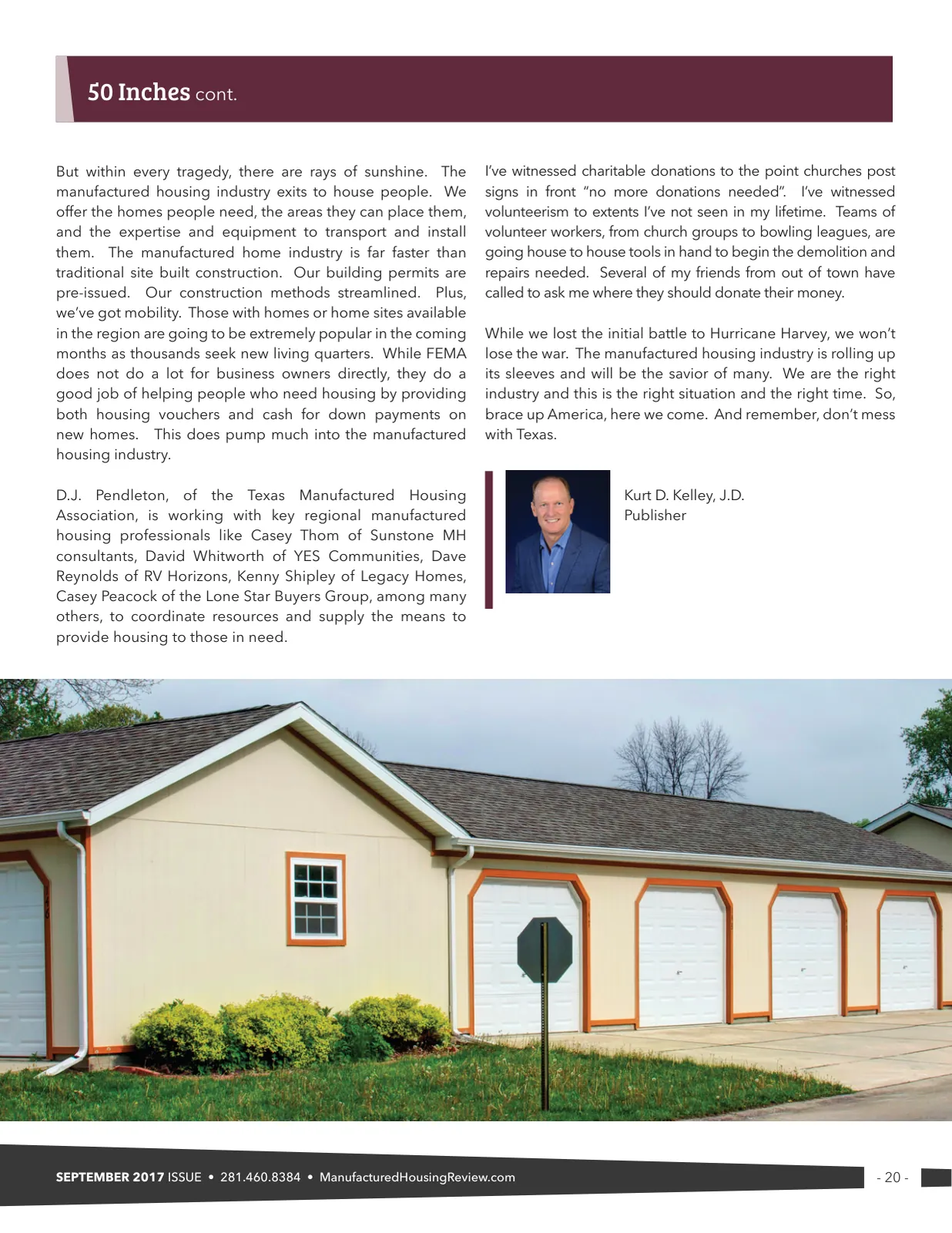 Page 20 of Manufactured Housing Review September 2017