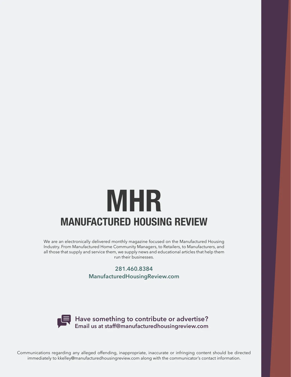 Page 23 of Manufactured Housing Review September 2018