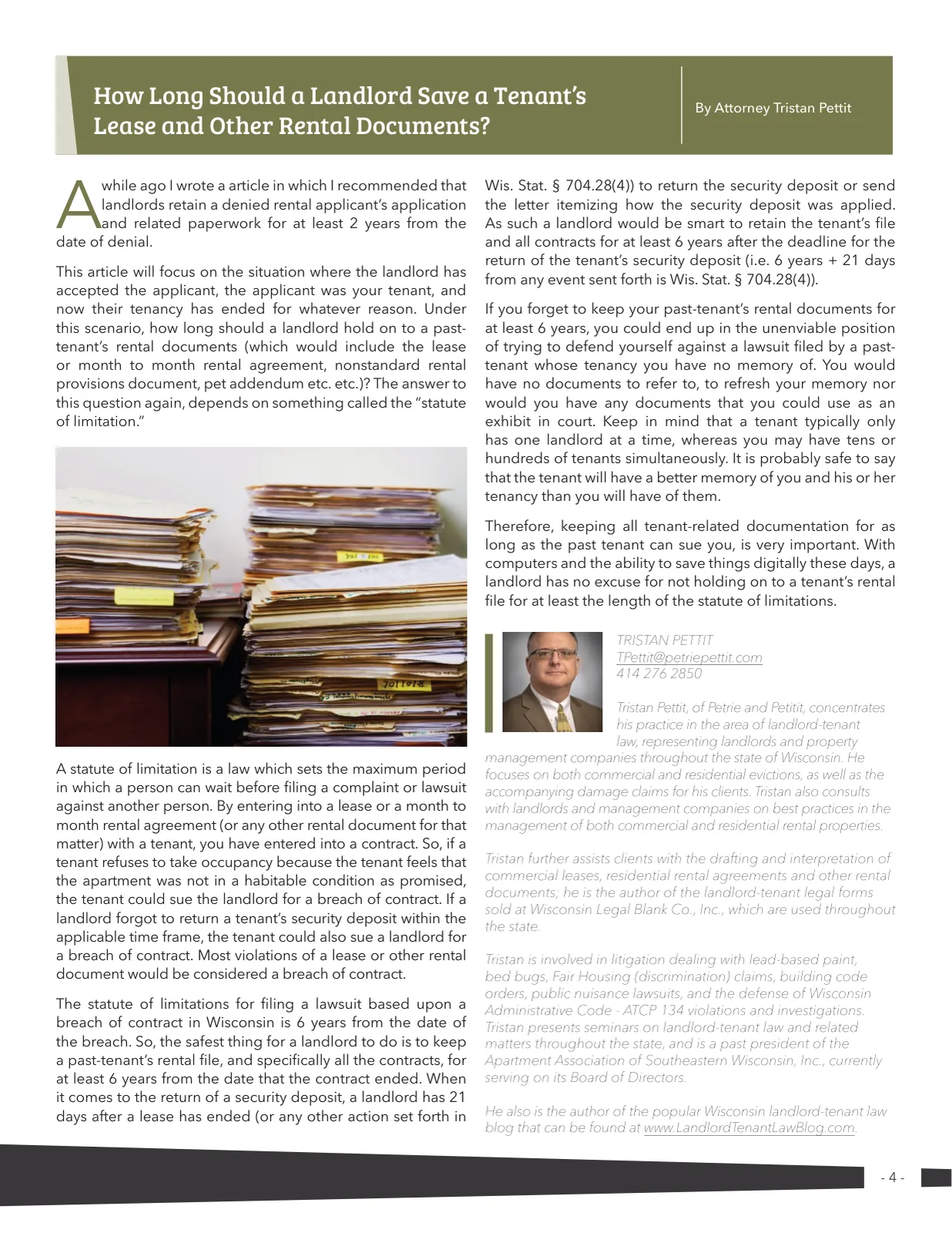 Page 4 of Manufactured Housing Review 2019 Q3