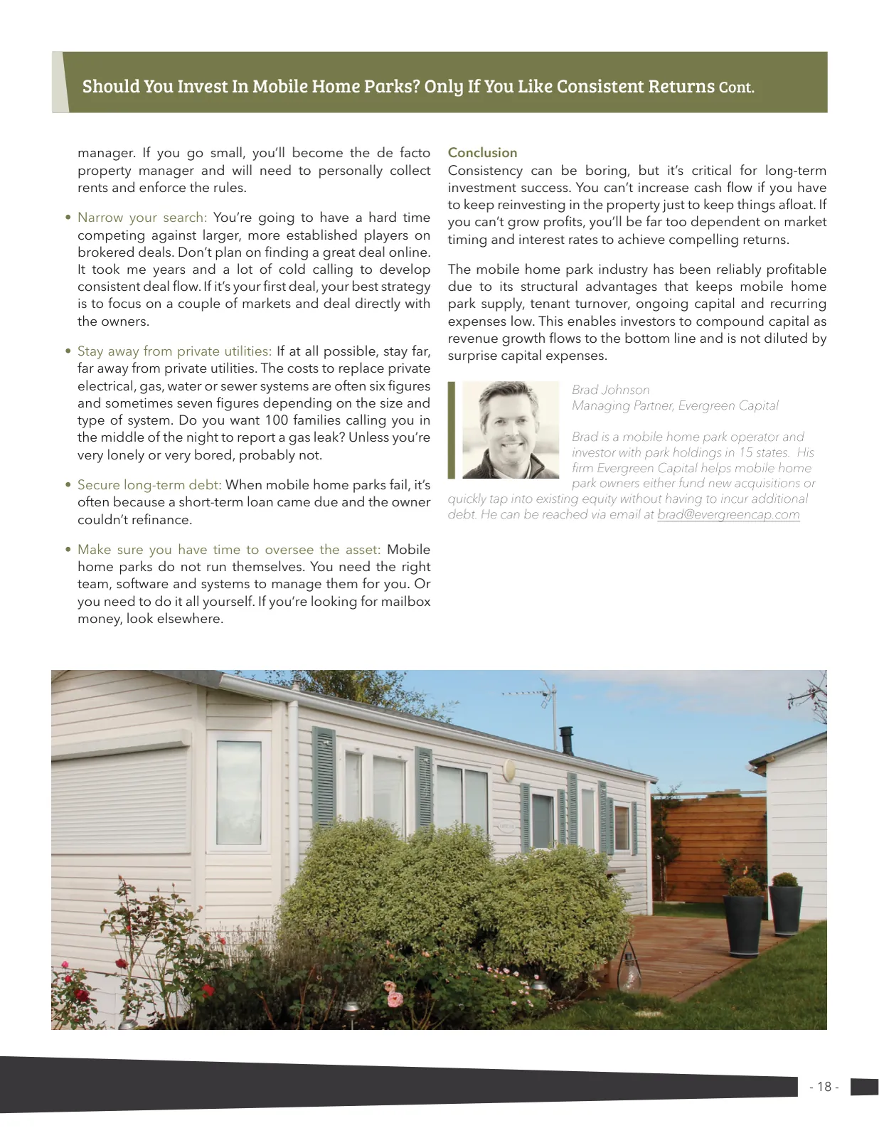 Page 18 of Manufactured Housing Review 2019 Q3