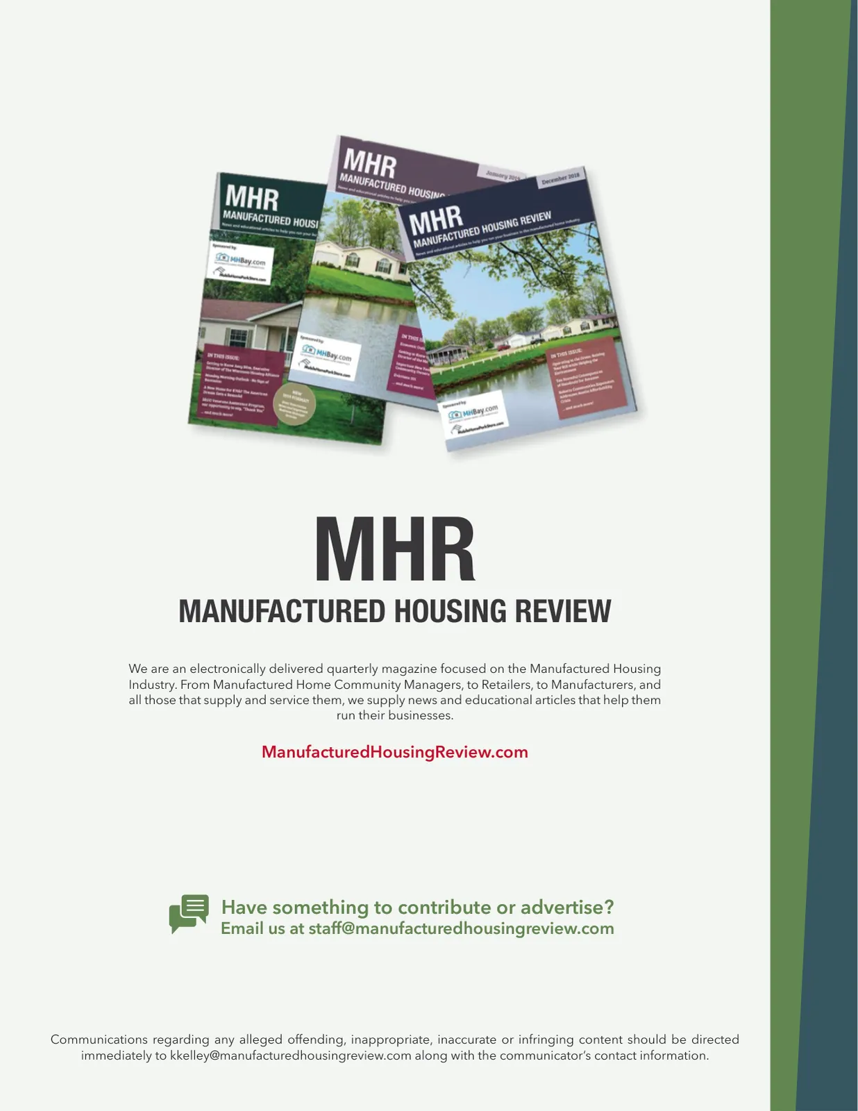 Page 21 of Manufactured Housing Review 2020 Q3